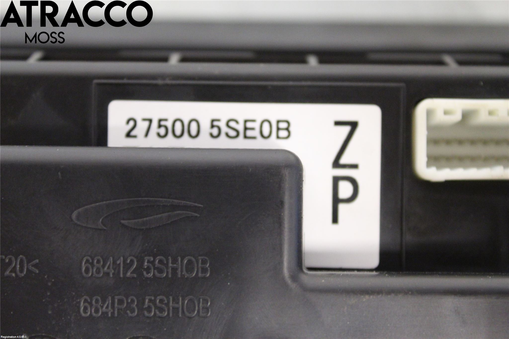 Nissan LEAF 18- Varme Ac Betjening-Display