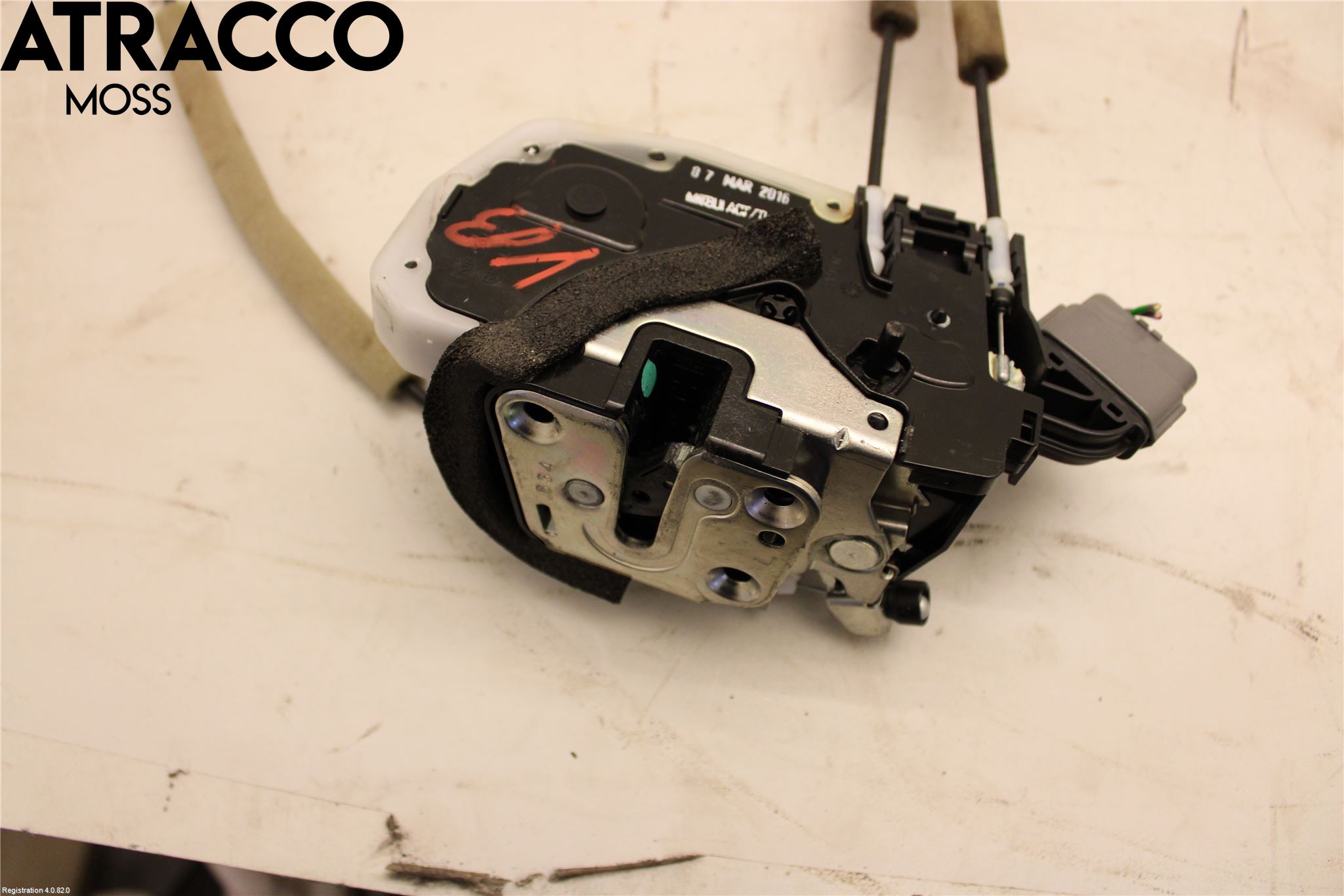 Nissan LEAF 11-17 Dørlås - Låsekasse