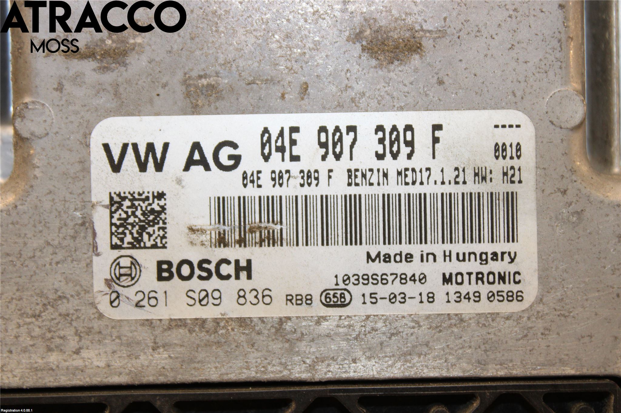 Volkswagen VW GOLF / E-GOLF VII 13-20 Styreenhet Innsprøytning