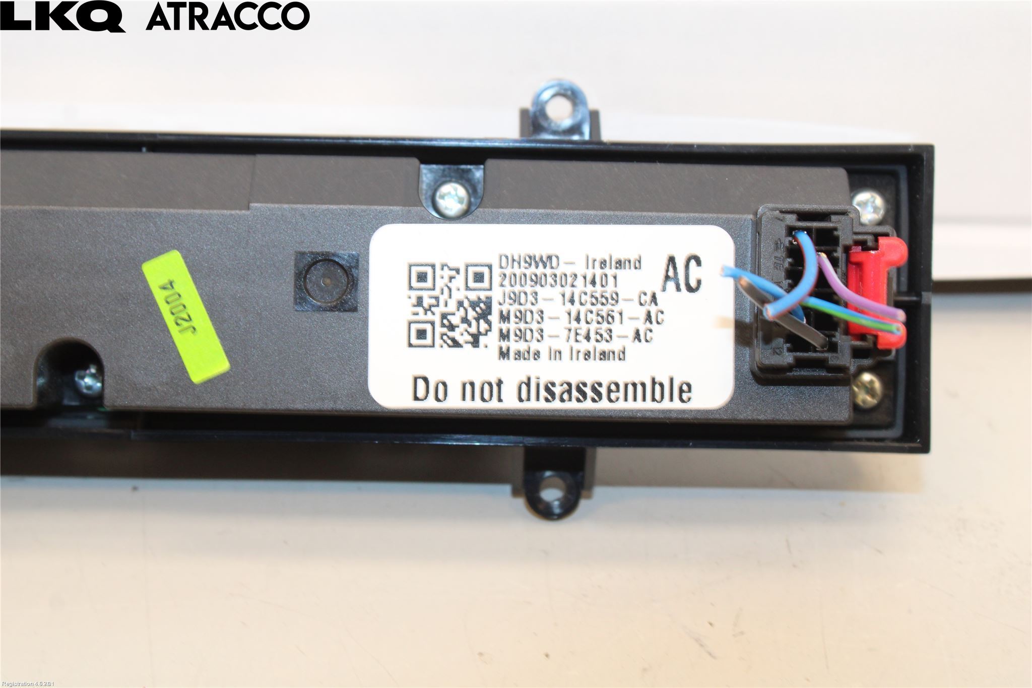 Jaguar I-PACE 18- Bryter Gearkasse