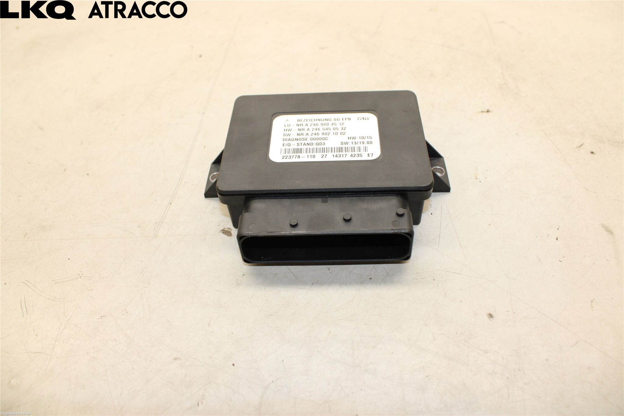 Mercedes-Benz MB C-KLASS (W205) 14-21 Styreenhet Parkbrems