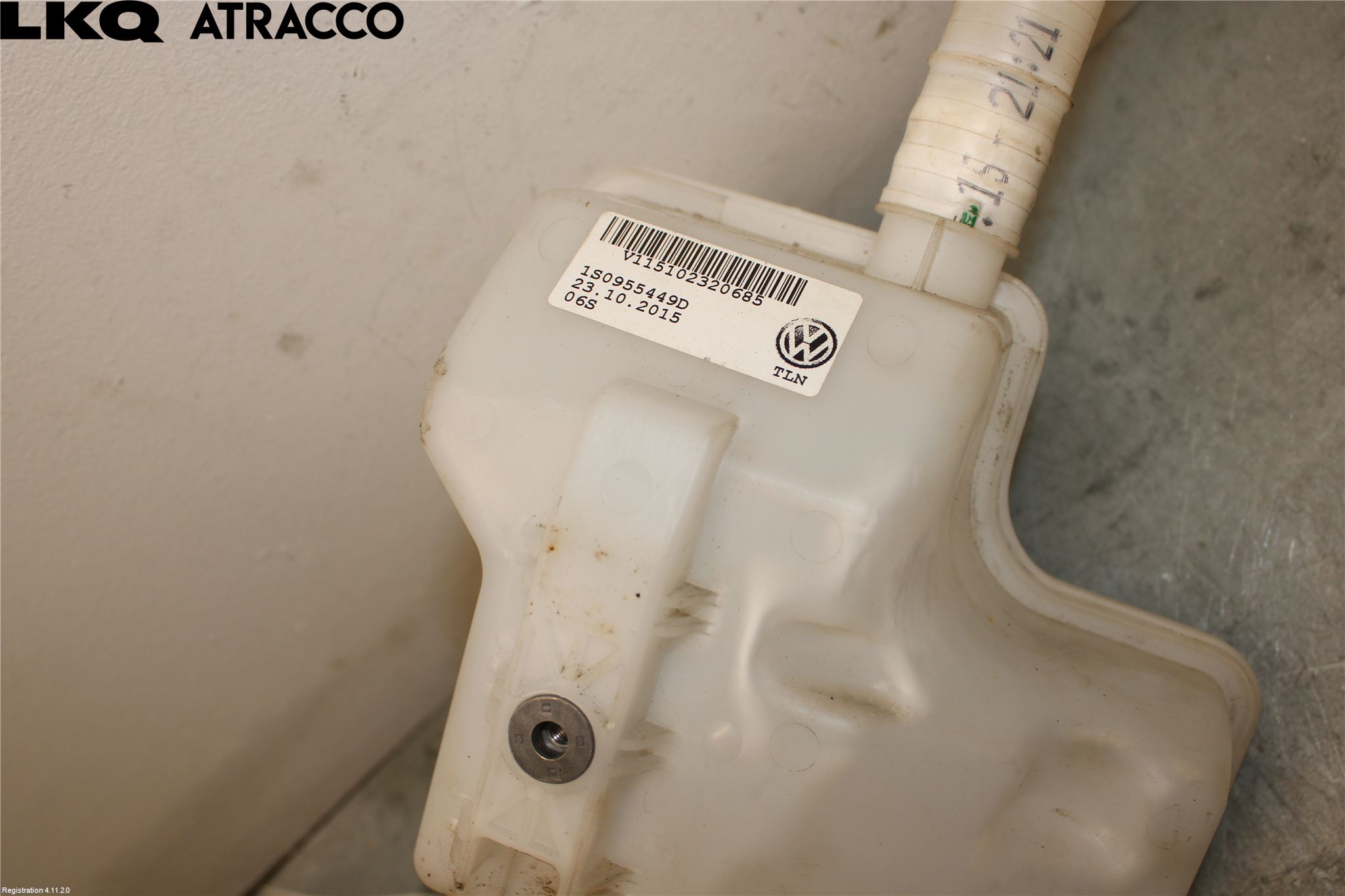 Volkswagen VW UP! / E-UP! Spylerbeholder Frontrute-Lykte