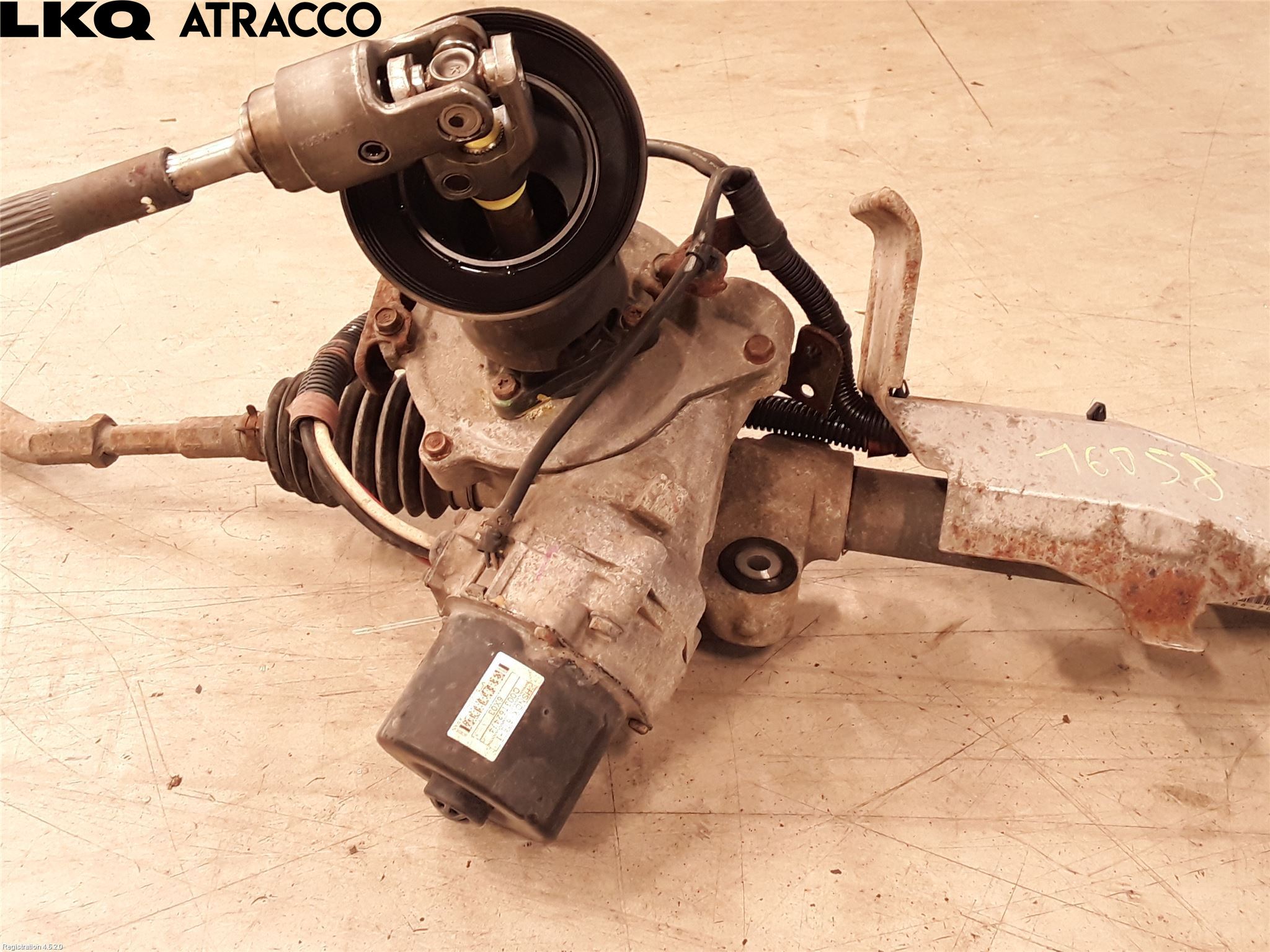 Honda CIVIC 06-11 Servo Snekke - Tannstang