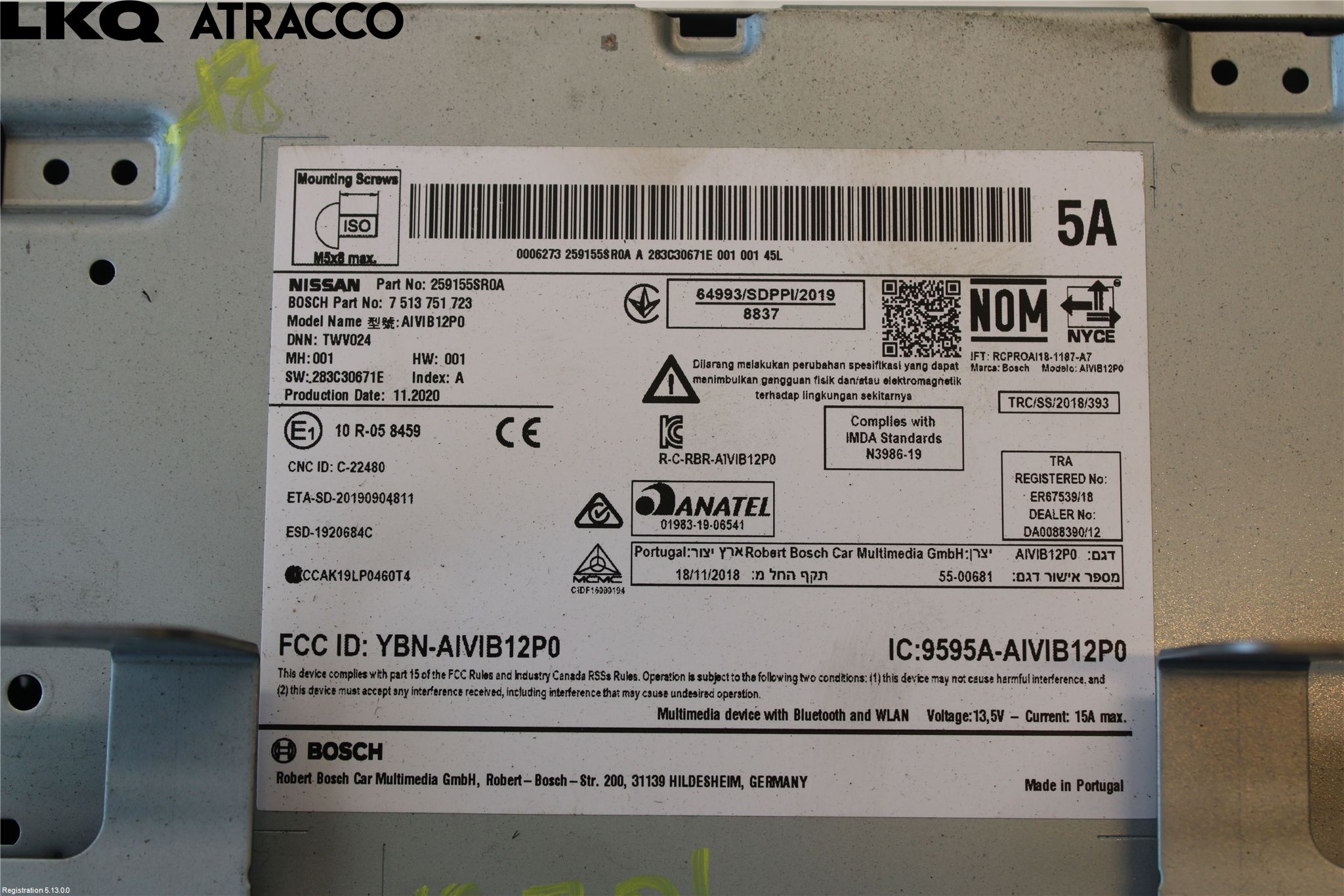 Nissan LEAF 18- Gps Navigator