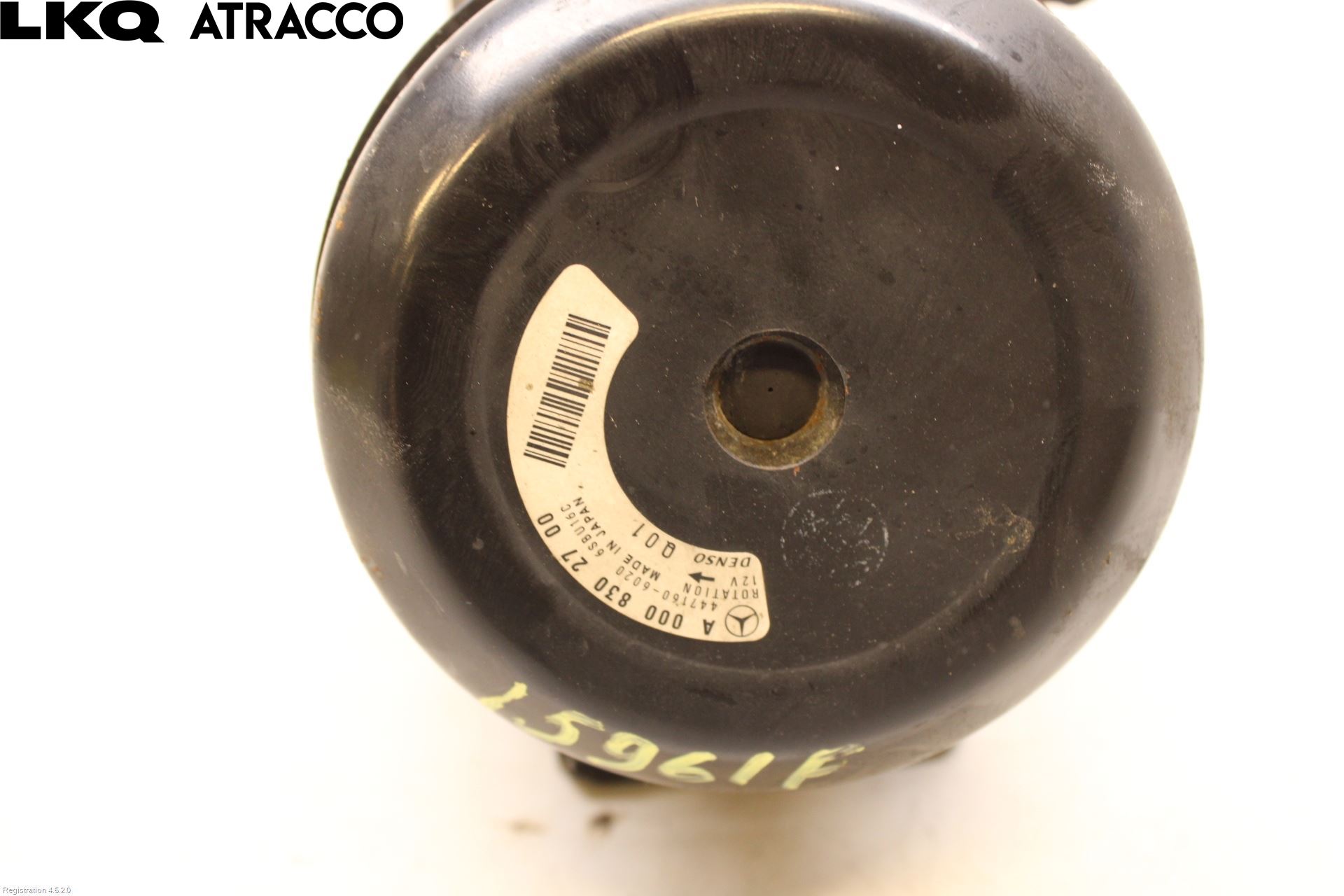 Mercedes-Benz MB E-KLASS (W212) 09-16 Varme Ac Kompressor