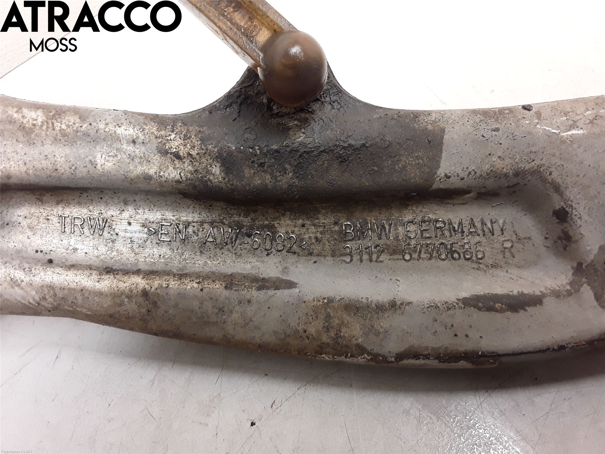 BMW 5 E60/61 Sed/Tou 02-10 Bærearm Foran Høyre Nedre