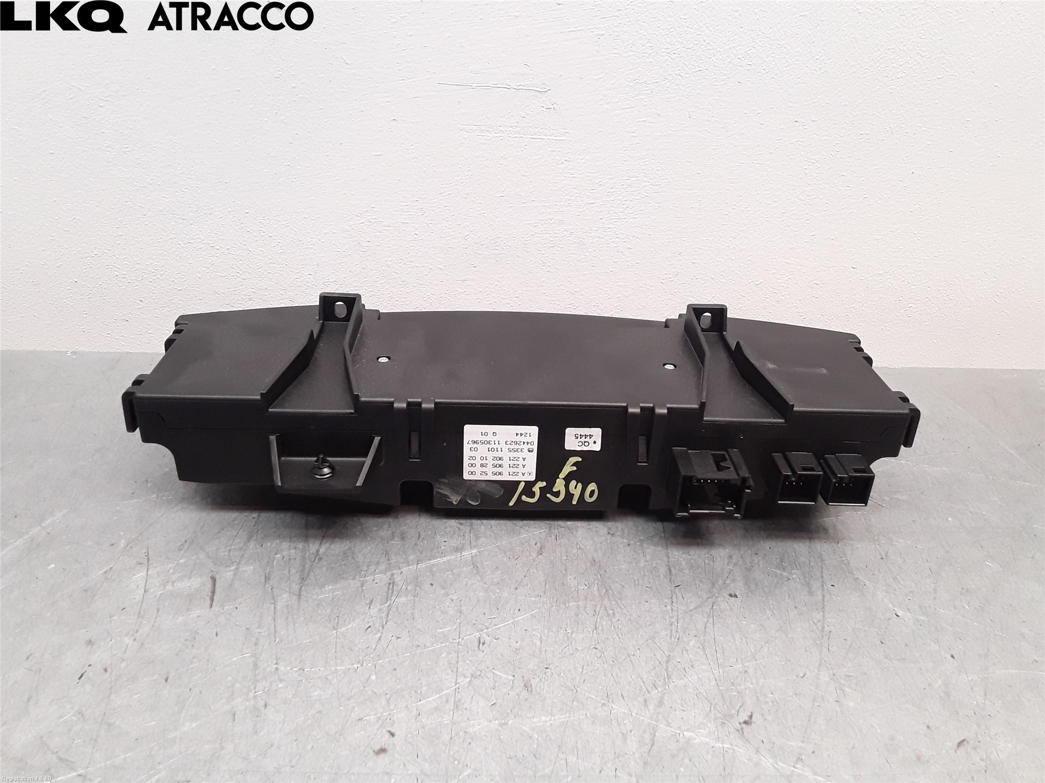 Mercedes-Benz MB S-KLASS (W221) 05-13 Varme Ac Betjening-Display