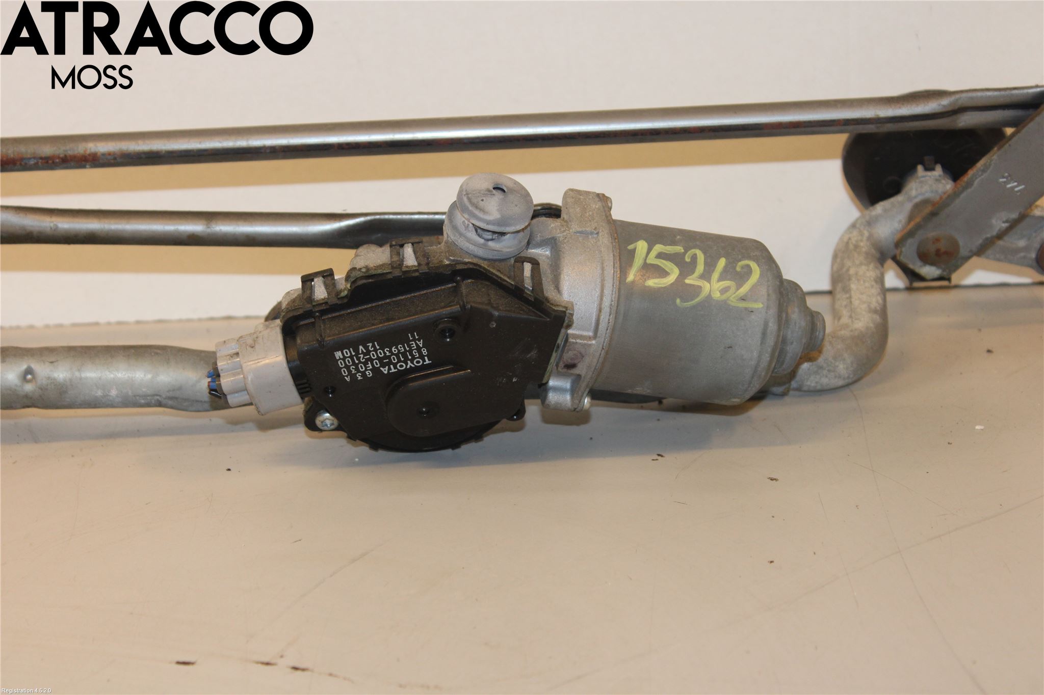 Toyota VERSO 09-18 Viskermotor Frontrute