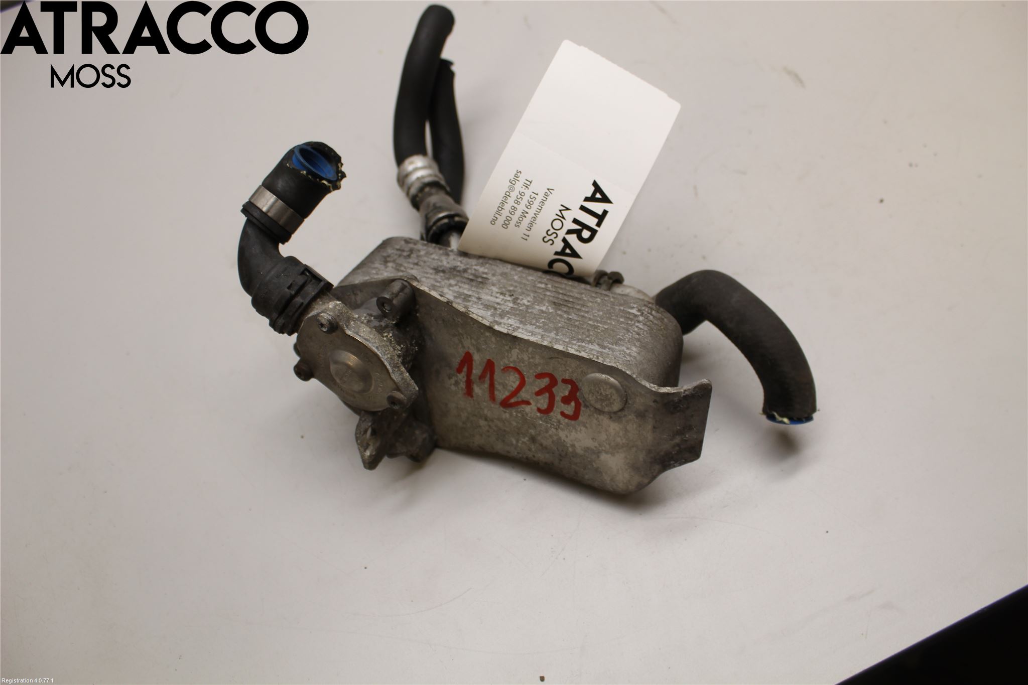 BMW 3 E92/93 Coupé/Cab 05-14 Radiator Oljekjøler Automatgea