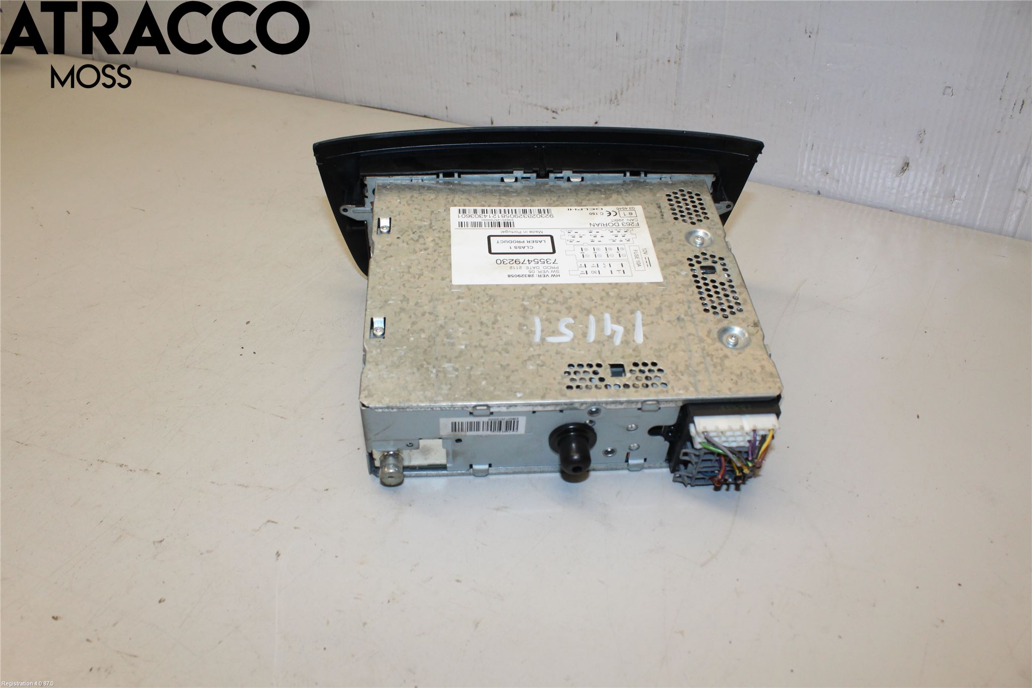 Opel COMBO D 12-18 Stereo Radio