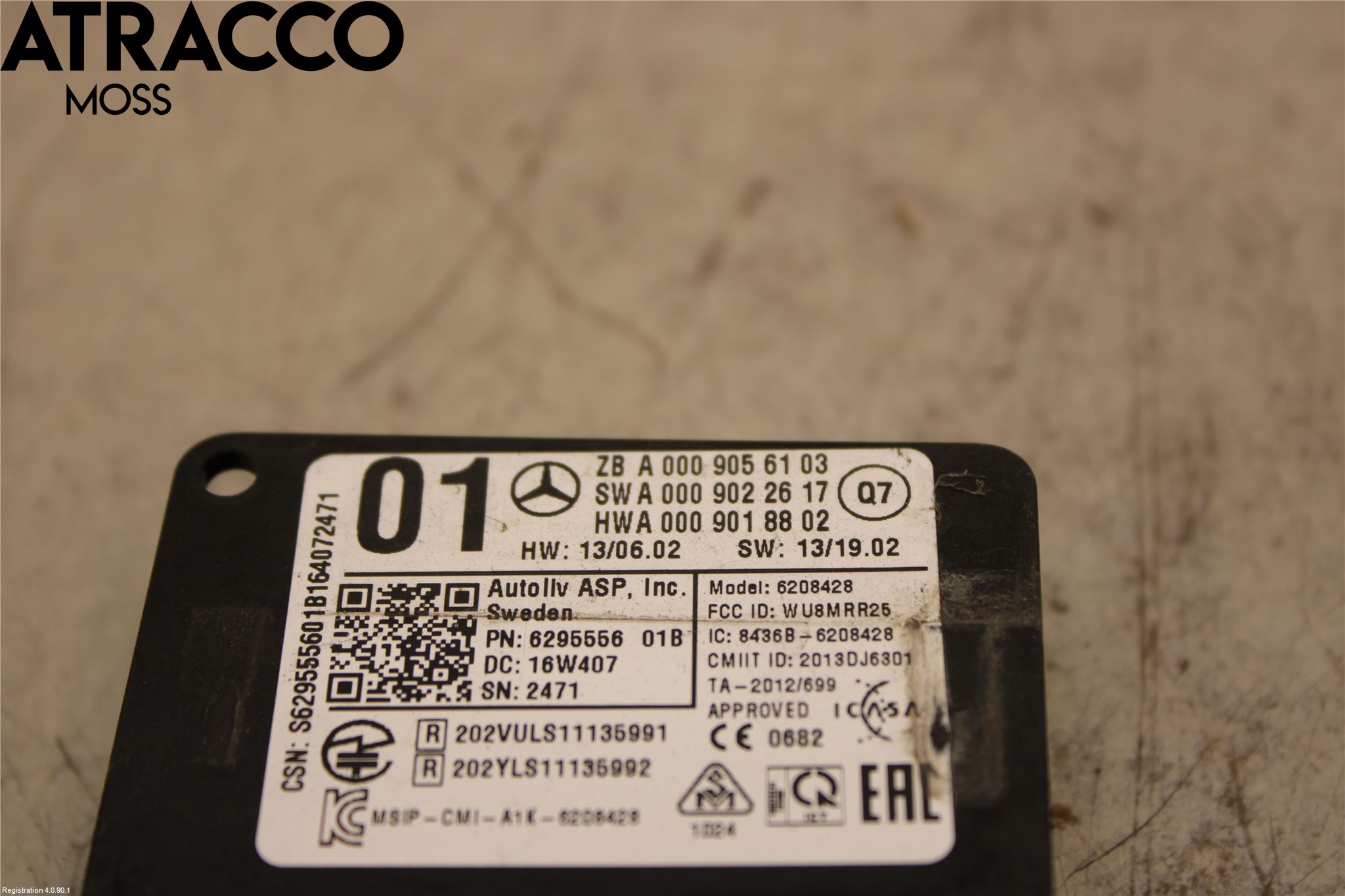 Mercedes-Benz MB C-KLASS (W205) 14-21 Sensor Øvrig