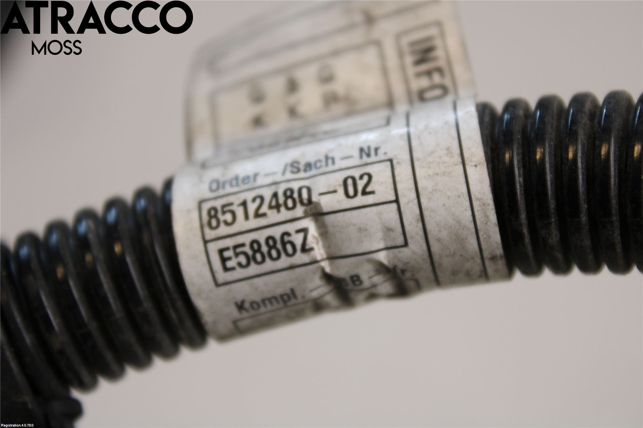 BMW 5 F10/F11/F18 09-17 Batterikabel