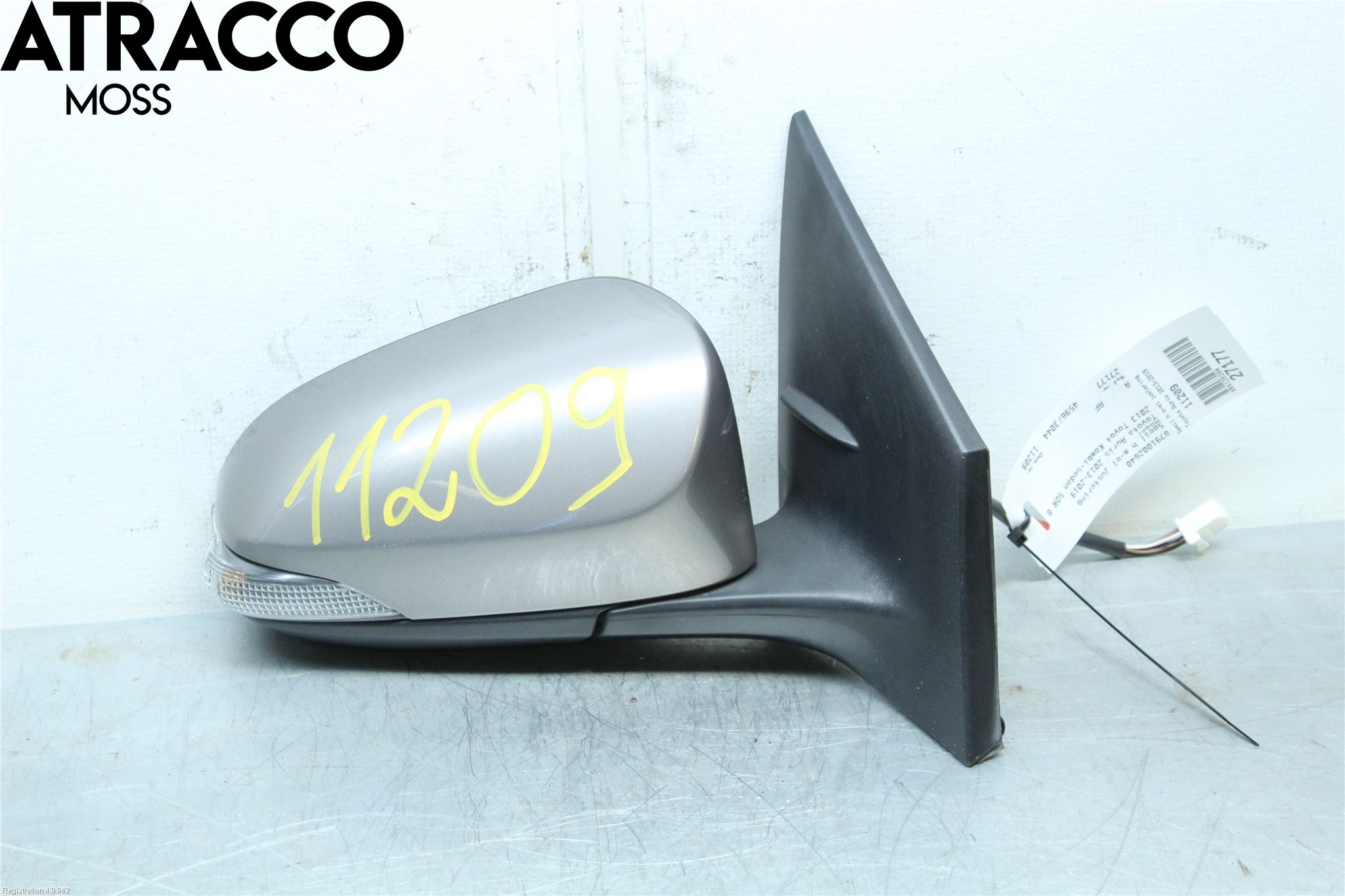 Toyota AURIS 13-19 Speil H M-El Justering