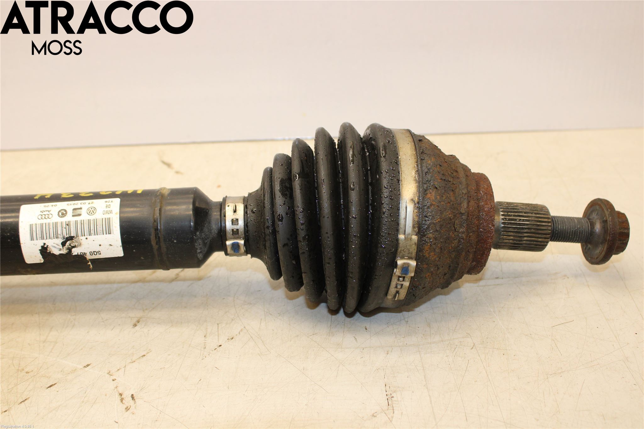 Volkswagen VW GOLF / E-GOLF VII 13-20 Drivaksel Foran Kompl Høyre