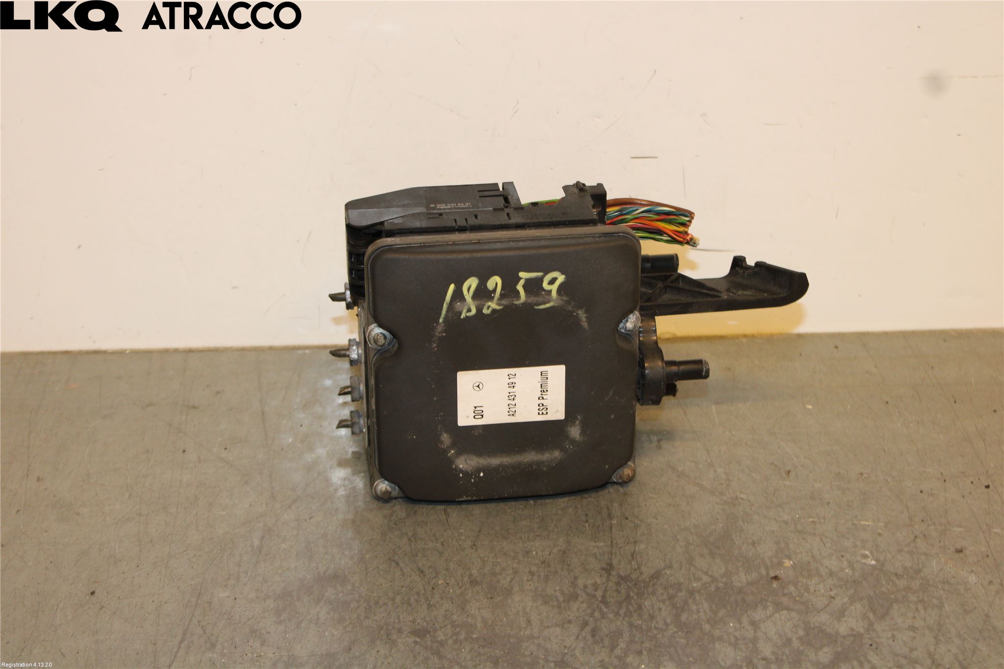 Mercedes-Benz MB E-KLASS (W212) 09-16 Abs Hydraulikkaggregat