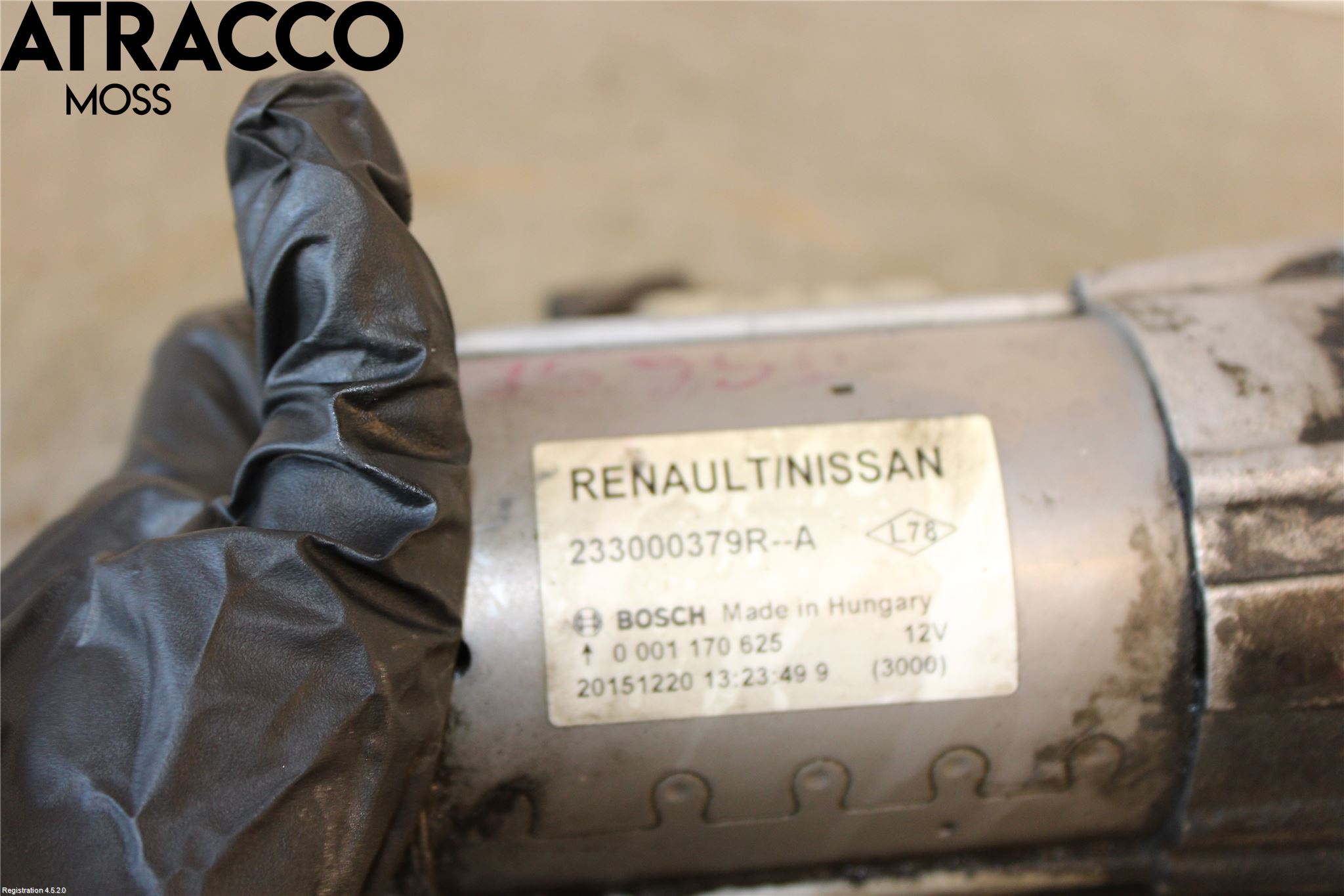 Nissan QASHQAI 14-17 Startmotor Diesel