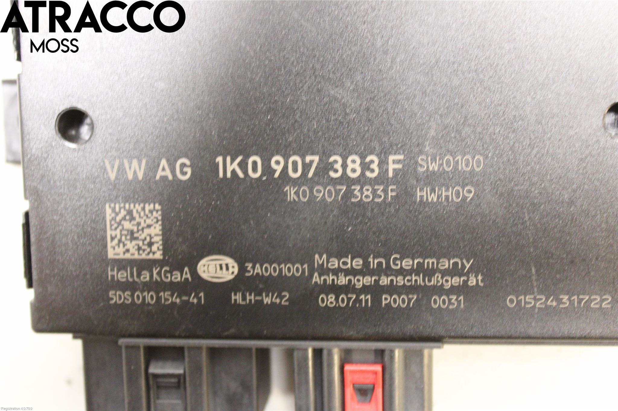 Volkswagen VW PASSAT CC 08-16 Styreenhet Tilhengerfeste