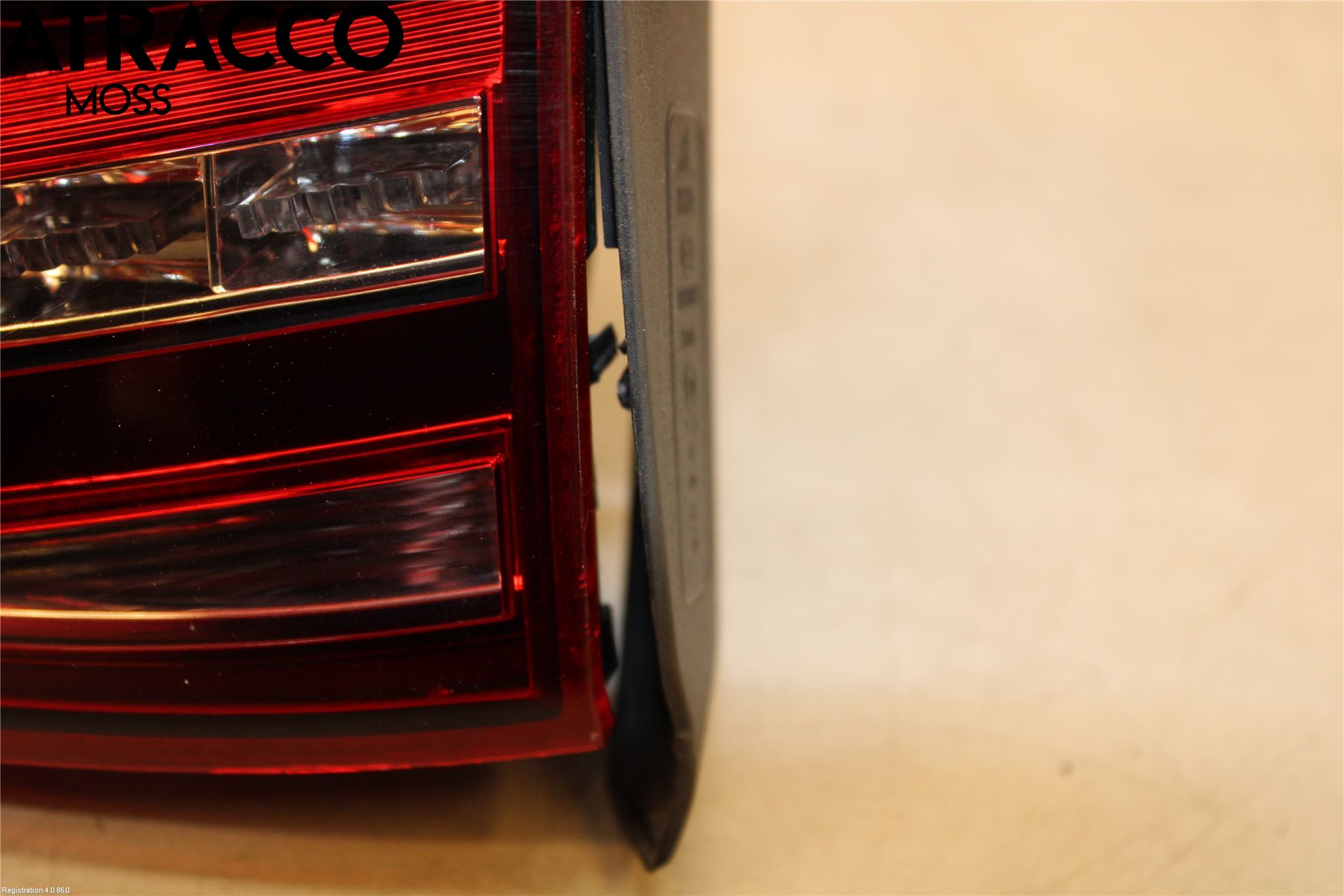 Volkswagen VW GOLF / E-GOLF VII 13-20 Baklykt Høyre  På Luke(Indre)