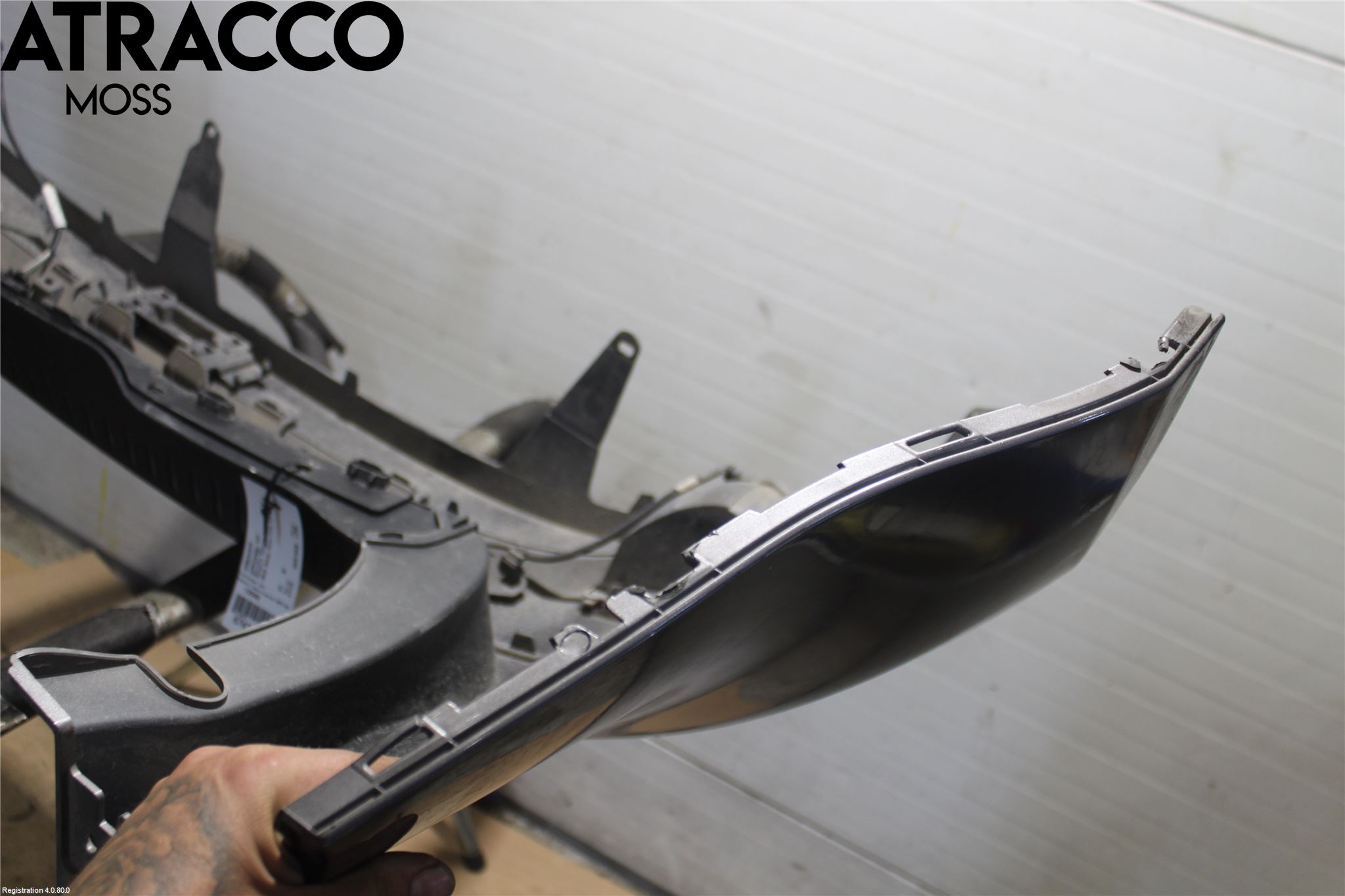 Renault SCÉNIC/GRAND 07-09 Støtfanger Bak