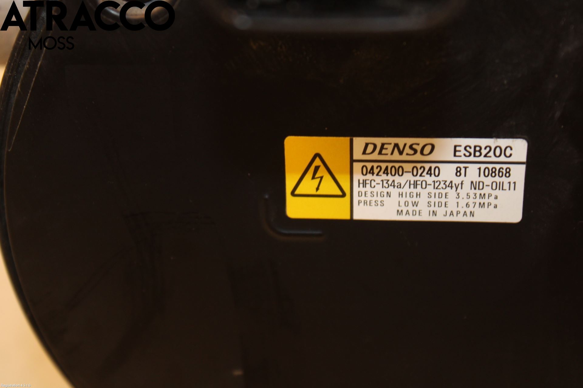 Toyota C-HR 16-23 Varme Ac Kompressor