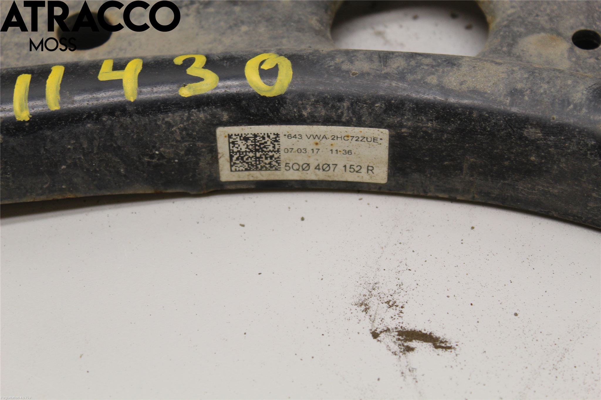 Volkswagen VW GOLF / E-GOLF VII 13-20 Bærearm Foran Høyre Nedre