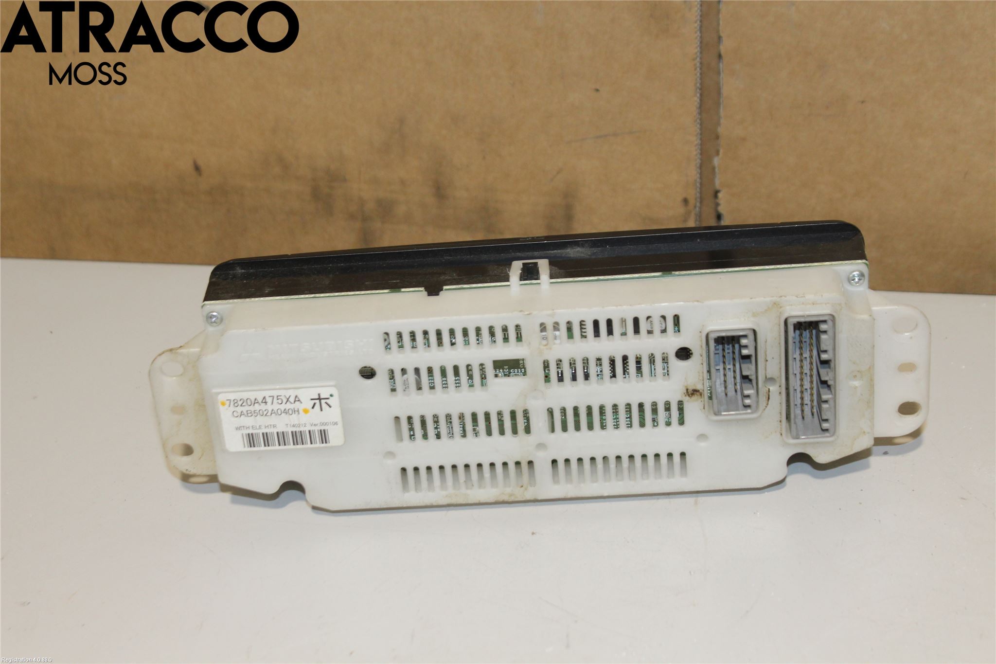 Mitsubishi OUTLANDER 13-21 Varme Ac Betjening-Display