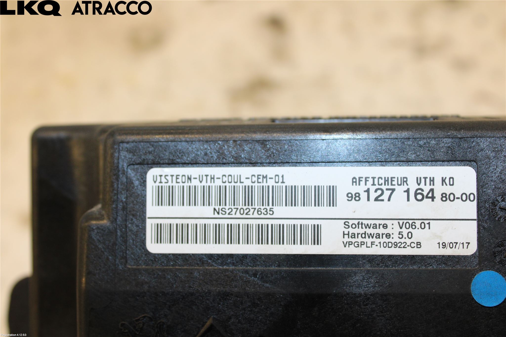 Toyota PROACE II 16- Instr Skjerm Dvd-Gps-Ac-Tlf