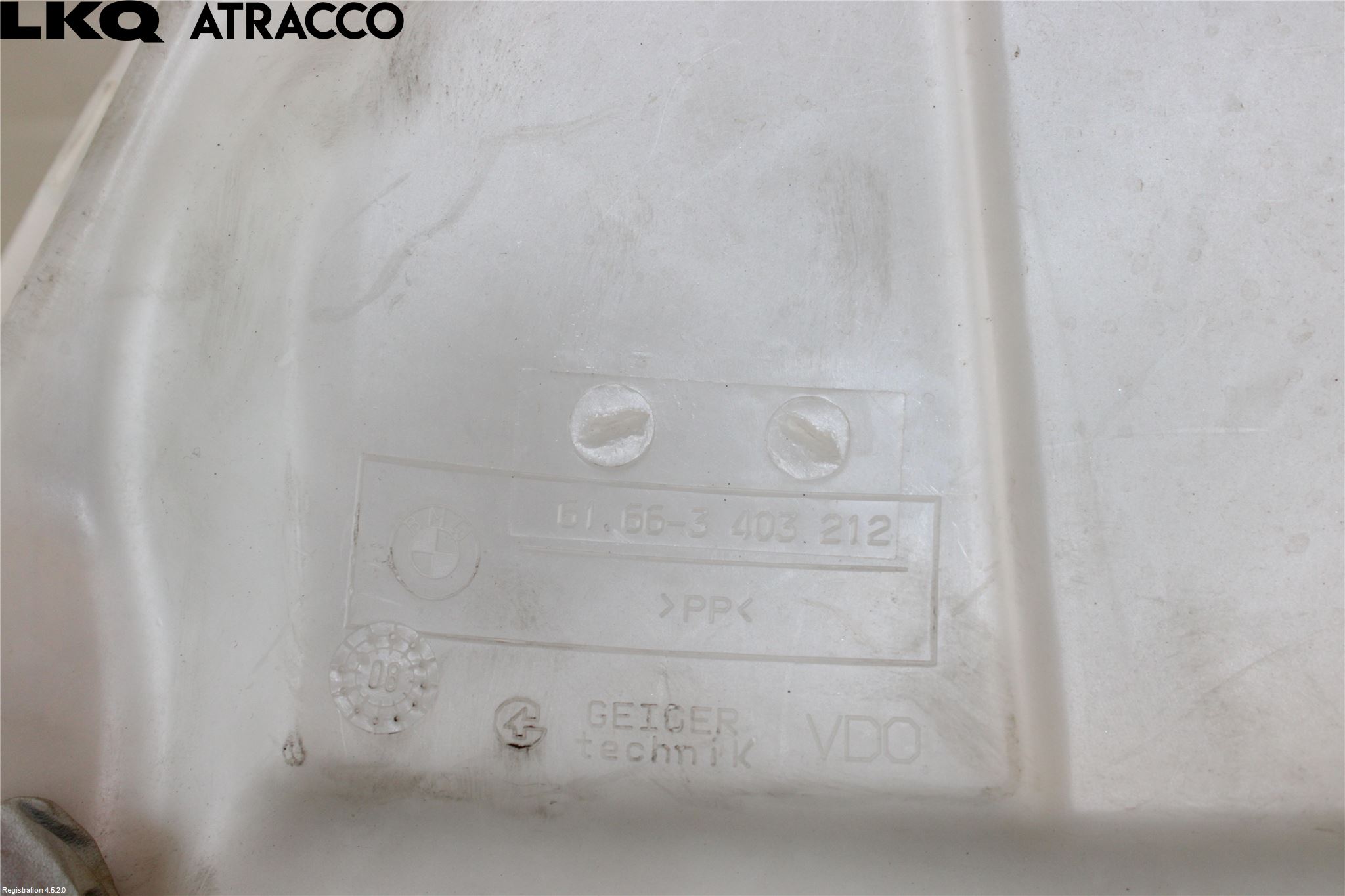 BMW X3 E83     03-10 Spylerbeholder Frontrute