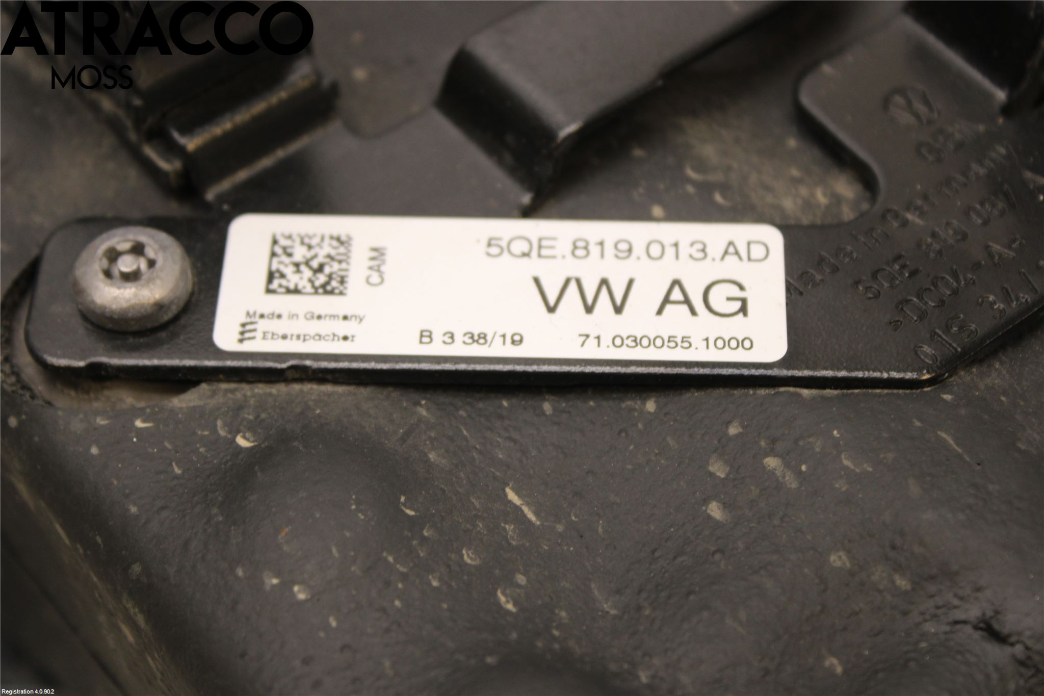 Volkswagen VW GOLF / E-GOLF VII 13-20 Motorvarmer Elektrisk