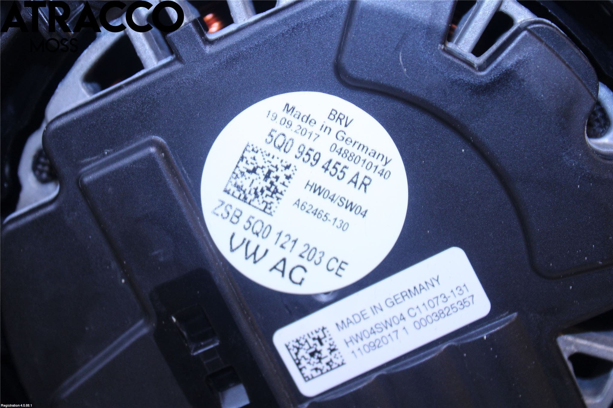 Volkswagen VW GOLF / E-GOLF VII 13-20 Kjølevifte Elektrisk