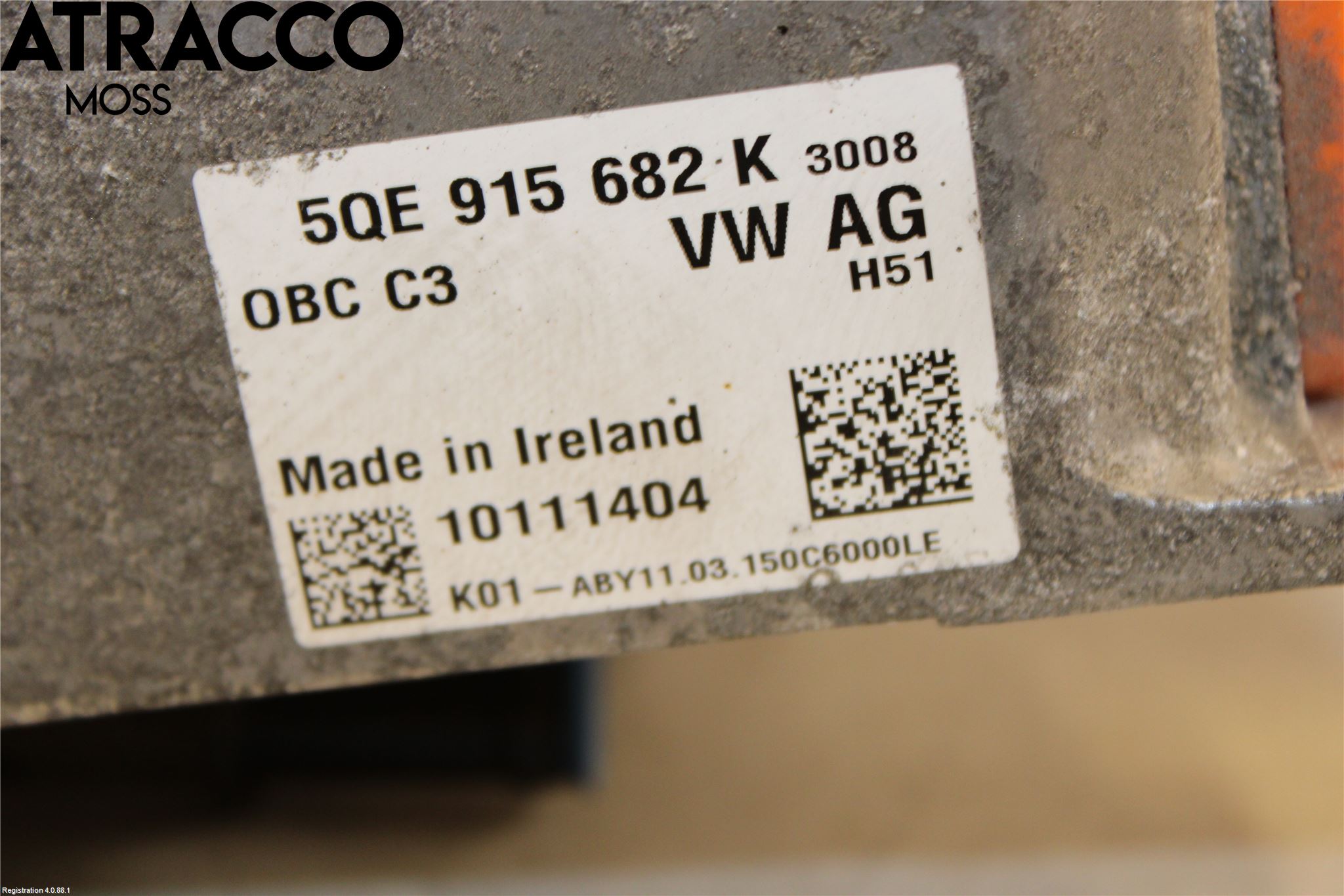 Volkswagen VW GOLF / E-GOLF VII 13-20 Batterilader Hybrid