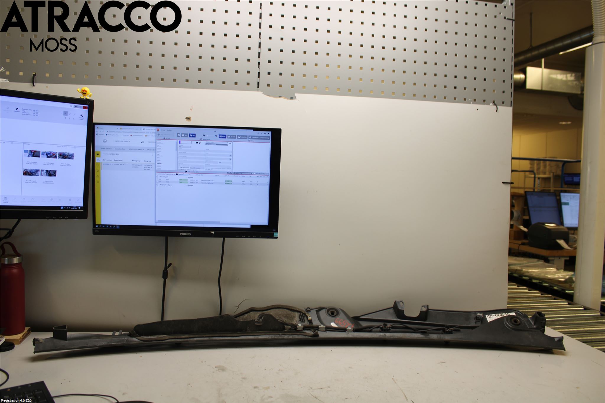 Mercedes-Benz MB E-KLASS (W212) 09-16 Visker Deksel-Grill-Under Frr