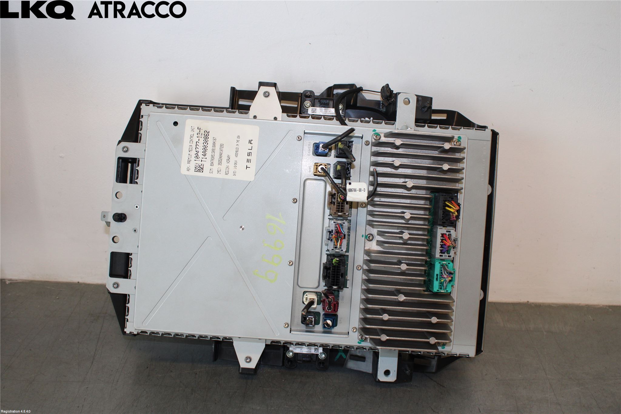 Tesla MODEL S 13- Multifunktionsdisplay