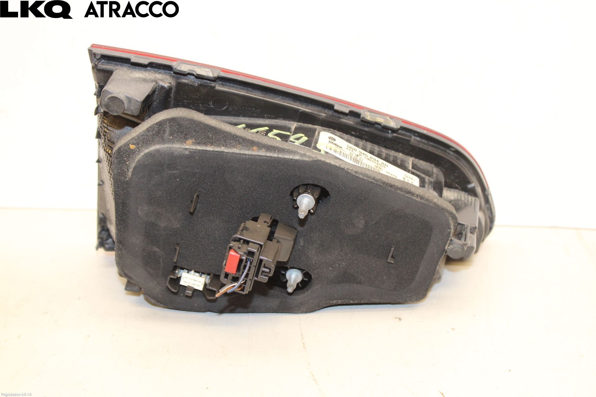 Volkswagen VW GOLF / E-GOLF VII 13-20 Baklykt Høyre  På Luke(Indre)