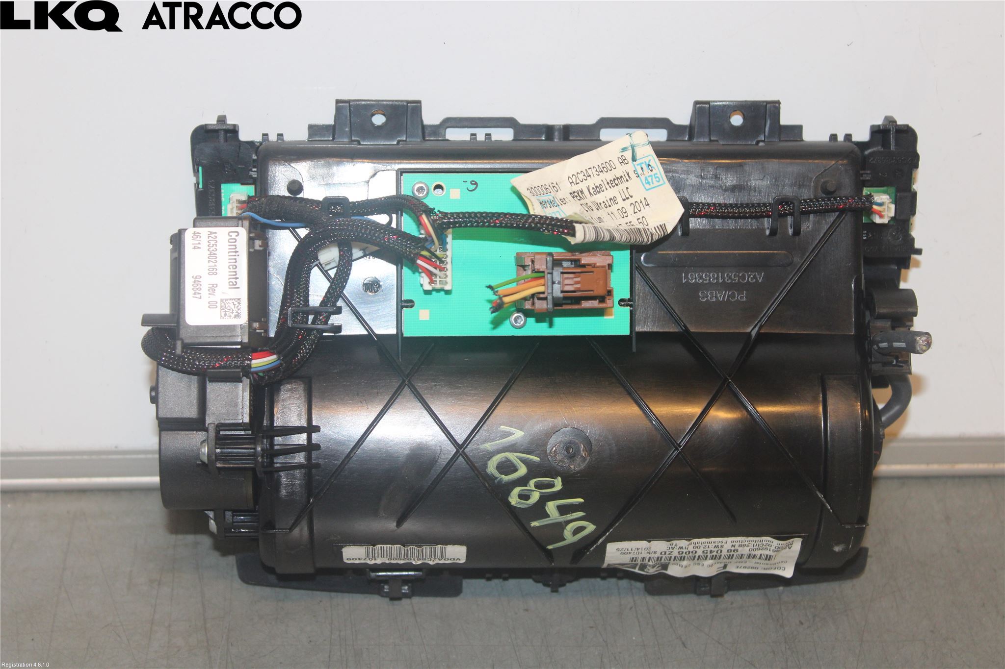 Peugeot 3008 09-16 Multifunktionsdisplay