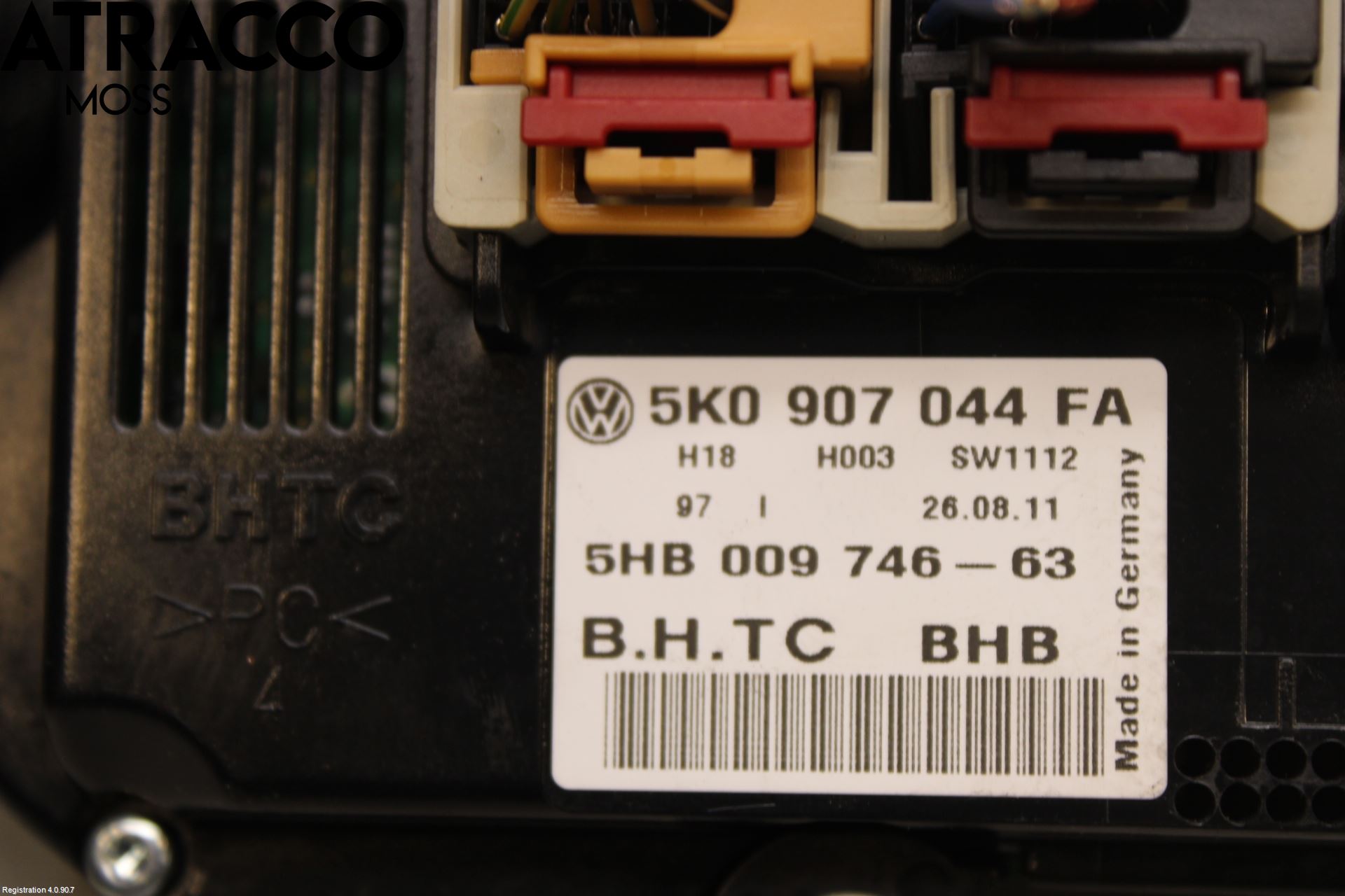 Volkswagen VW PASSAT CC 08-16 Varme Ac Betjening-Display