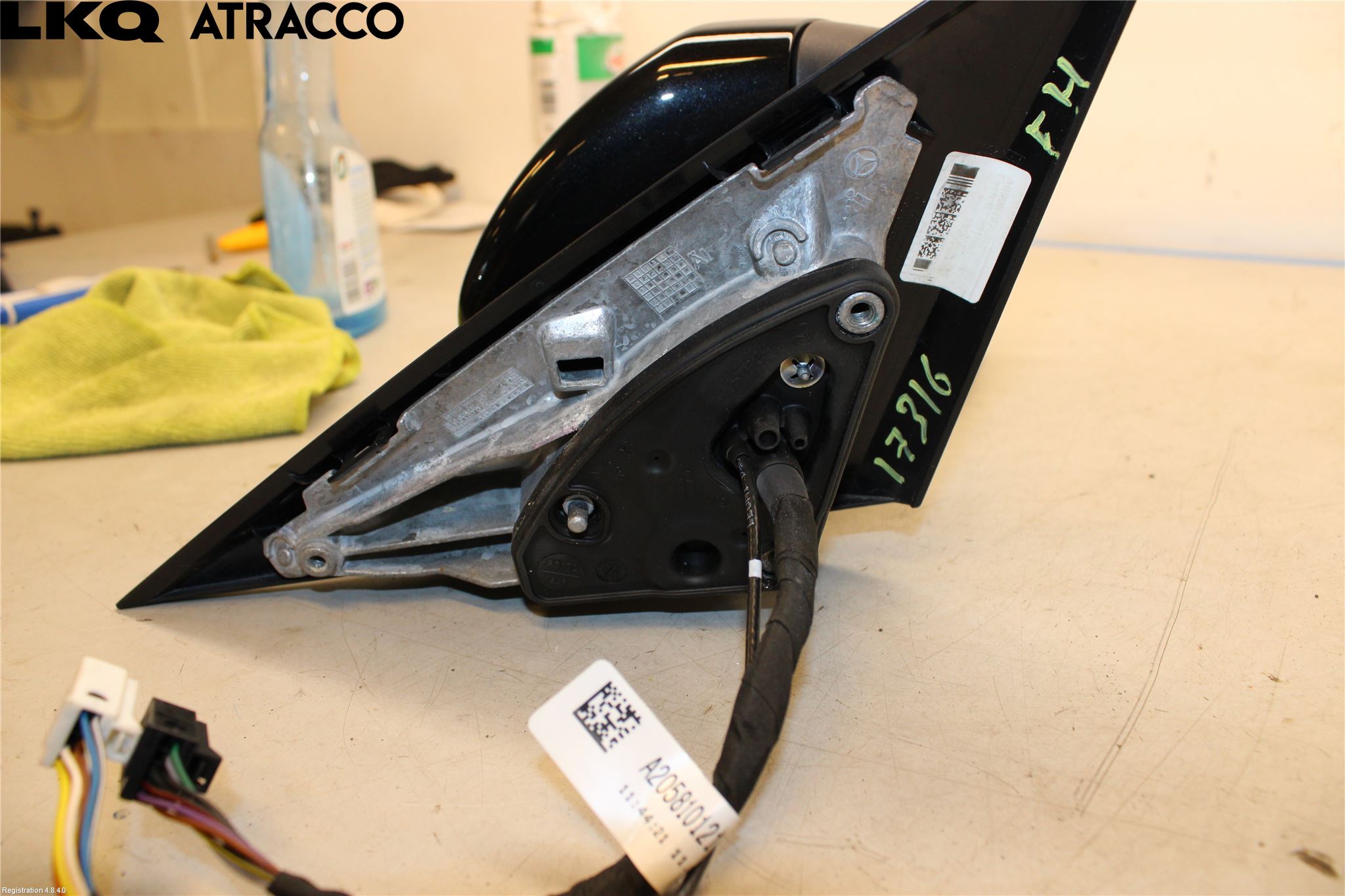 Mercedes-Benz MB C-KLASS (W205) 14-21 Speil H M-El Justering