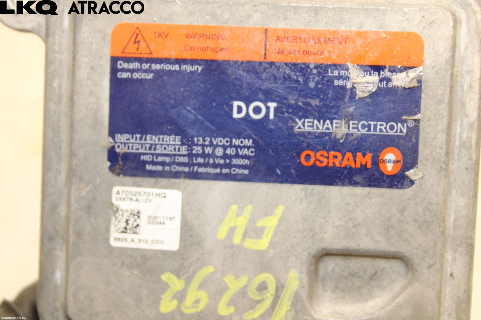 Tesla MODEL S 13- Styreenhet Xenon