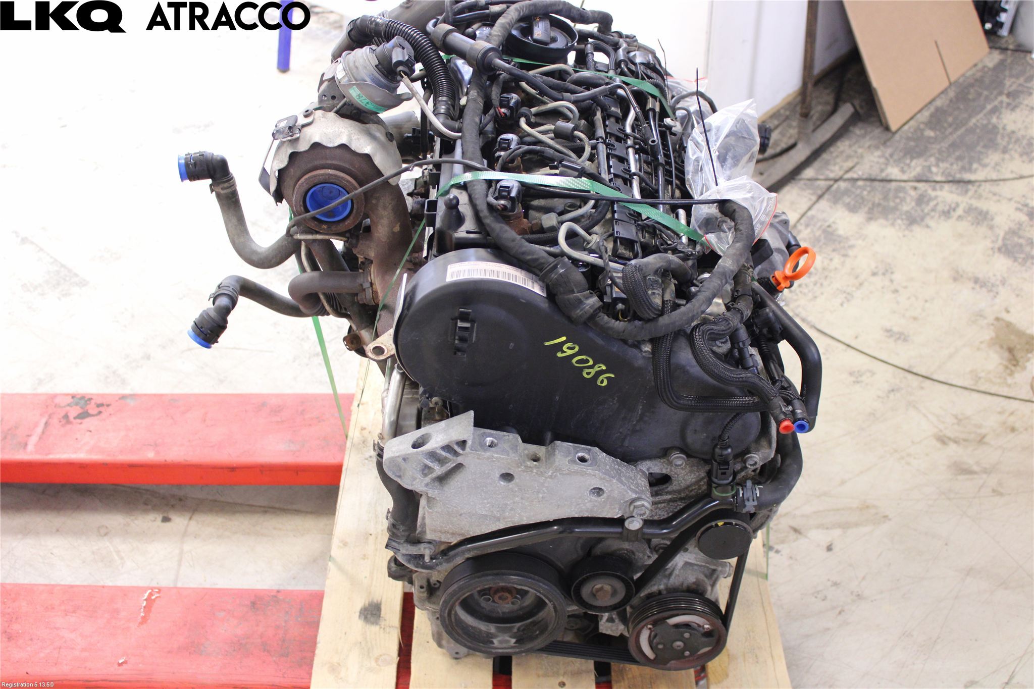 Volkswagen VW GOLF VI 09-13 Motor Diesel