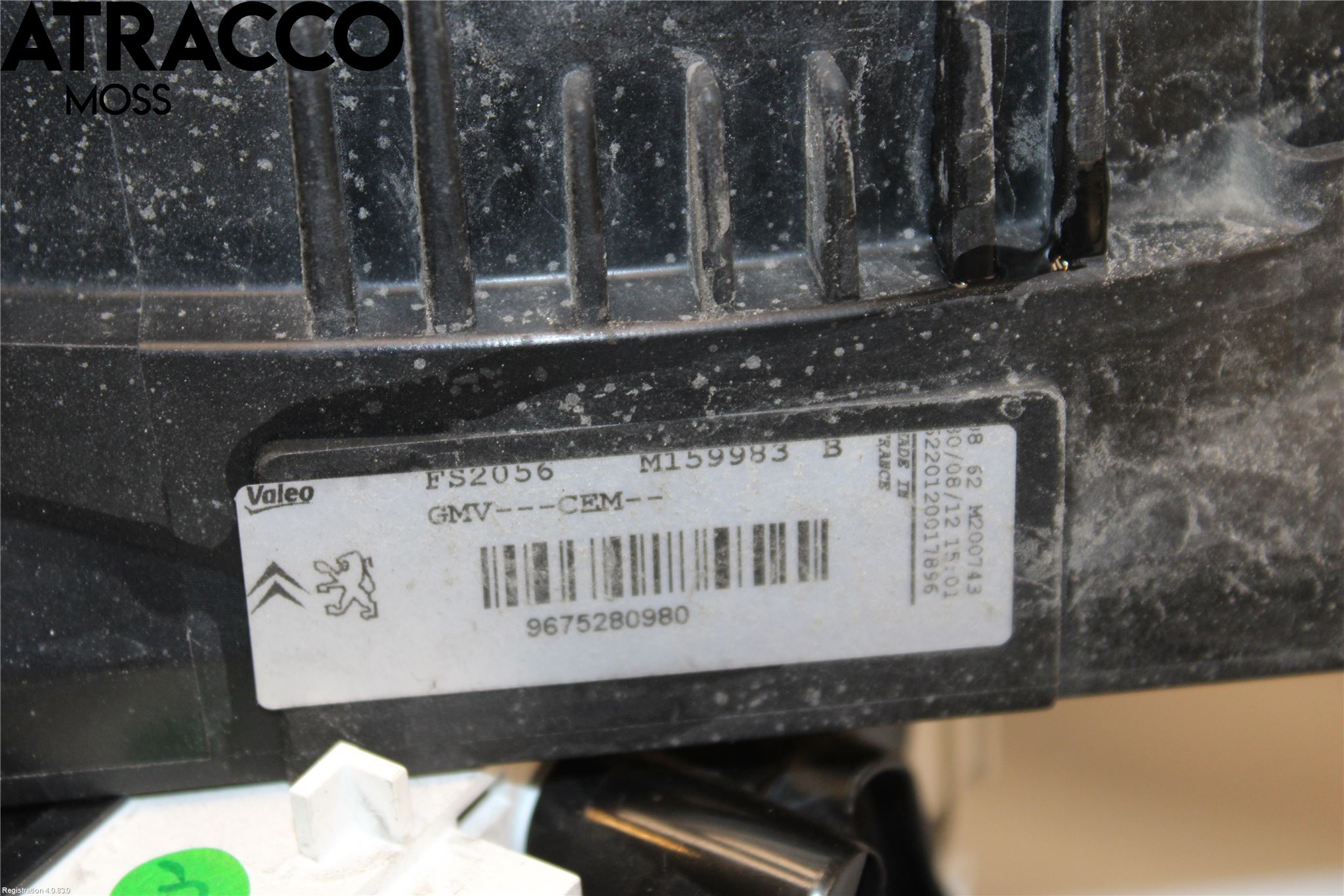 Peugeot 208 12-15 Kjølevifte Elektrisk