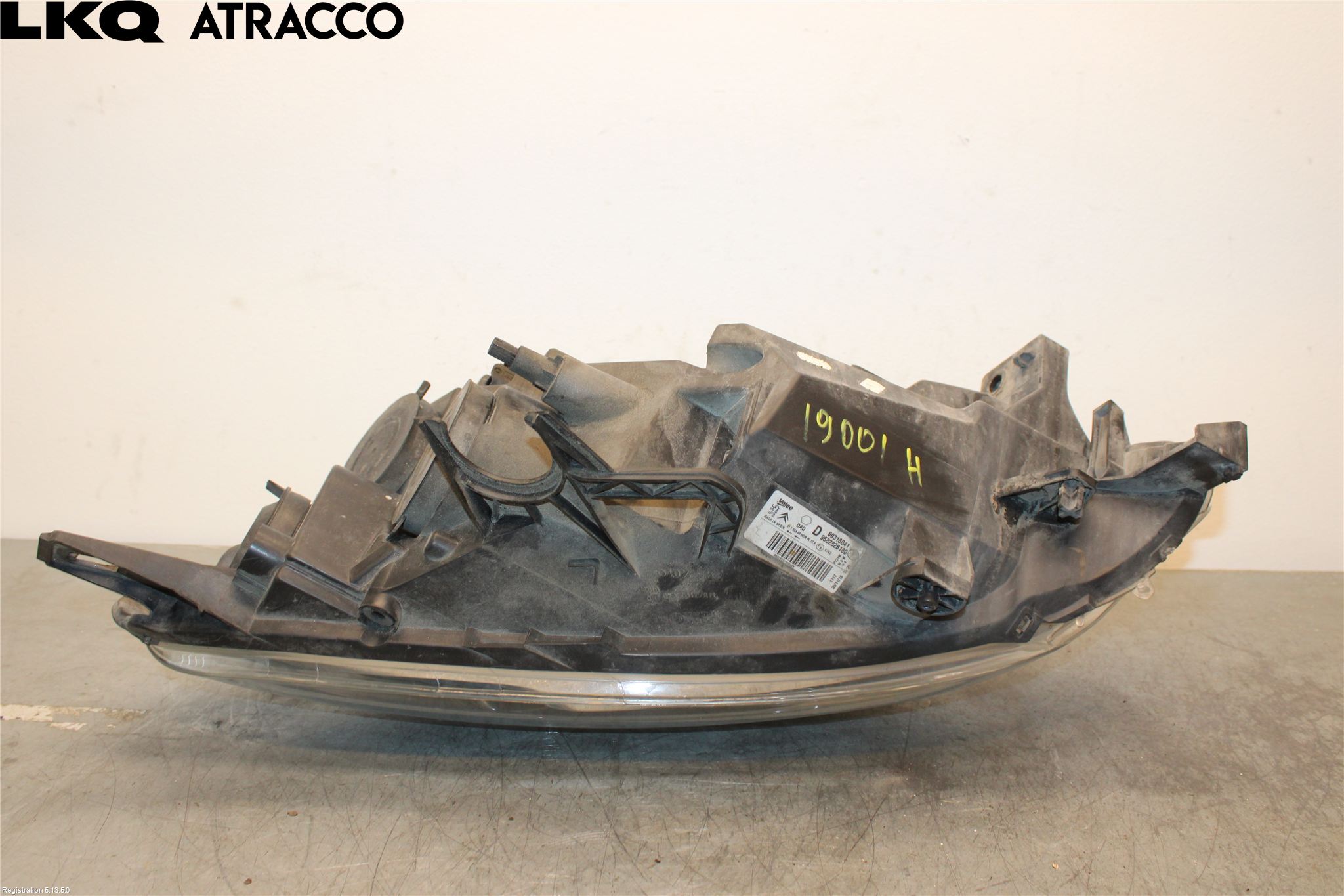 Peugeot PARTNER 16-18 Frontlykt Høyre