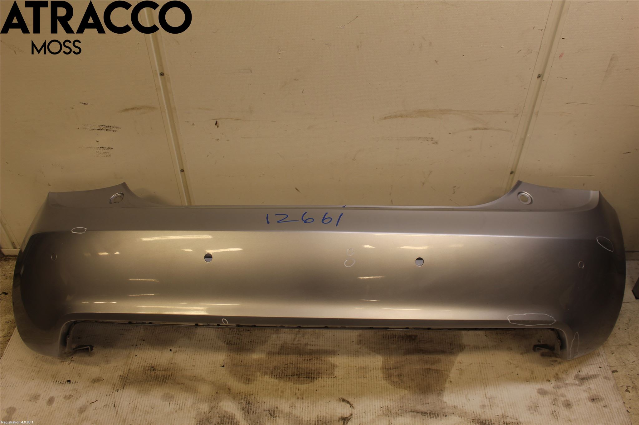 Audi A1/S1 11-18 Støtfanger Bak