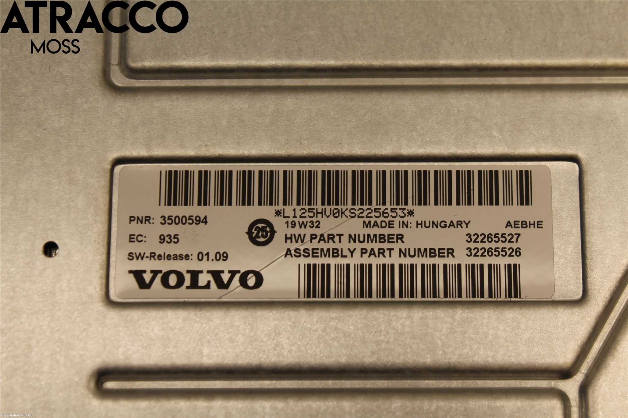 Volvo S60 14-18 Stereo Forsterker