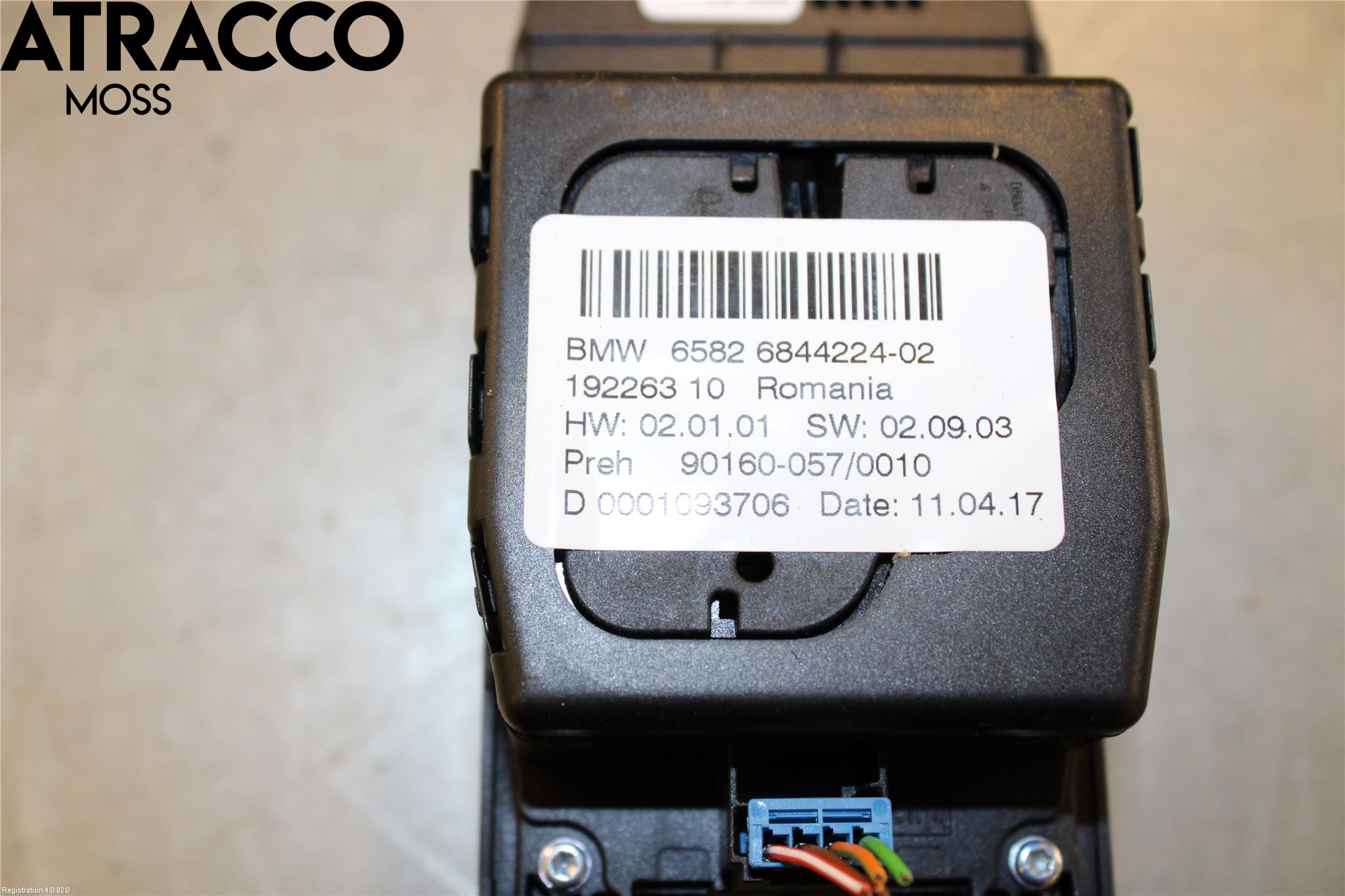 BMW 5 G30/G31/F90 17-23 Bryter Multifunksjon