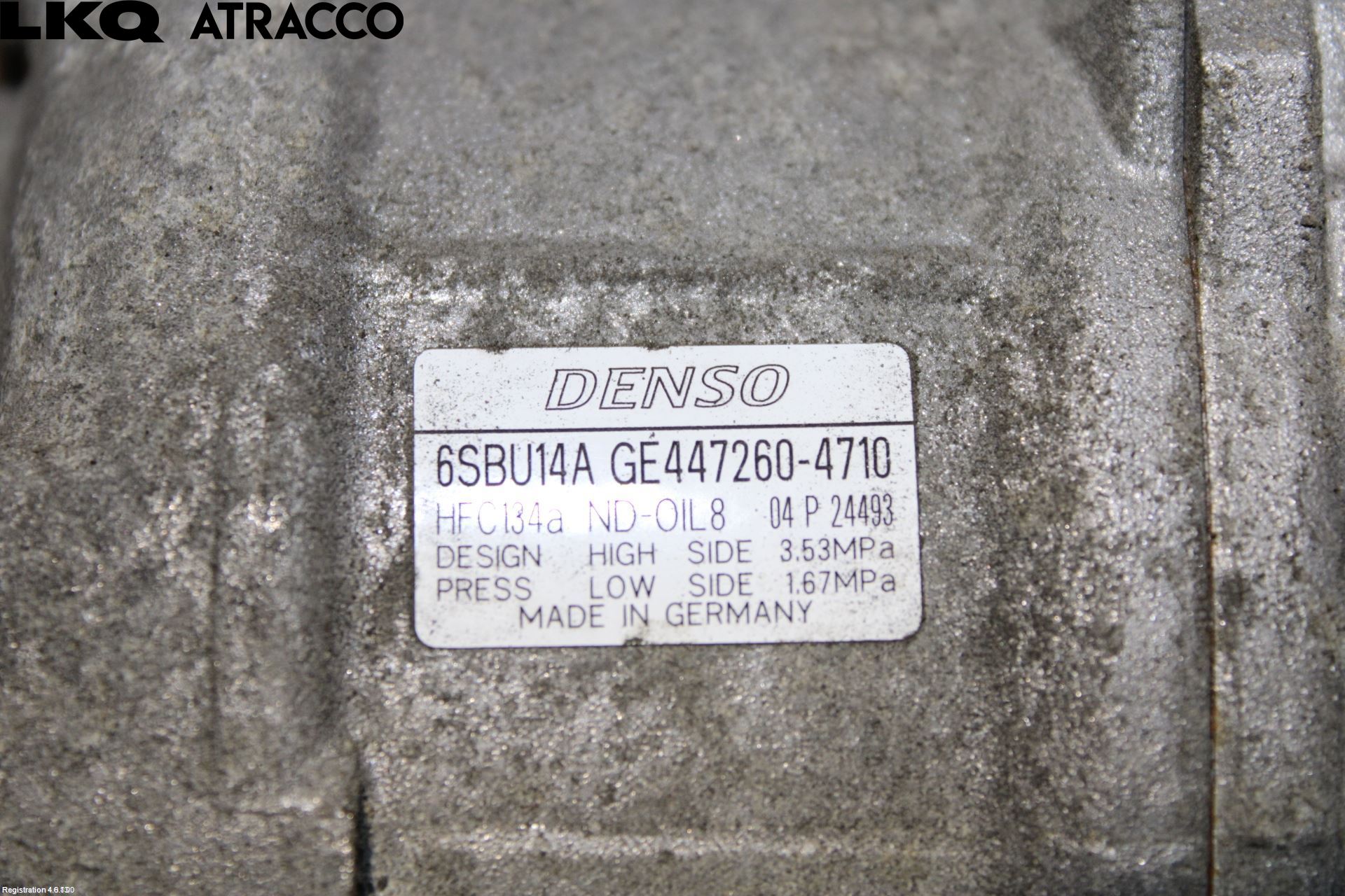 BMW 3 F30/F31/F80 12-19 Varme Ac Kompressor