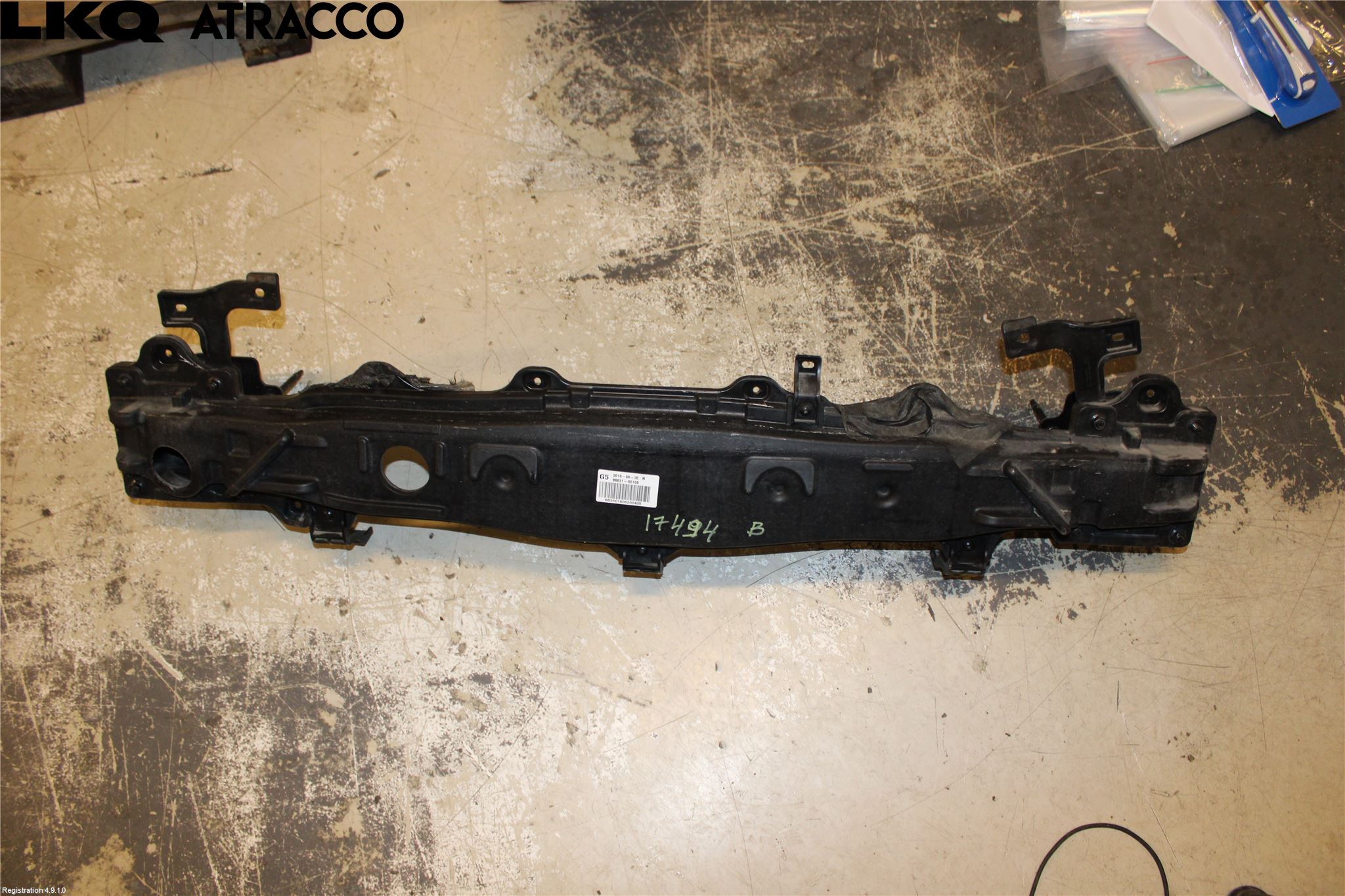 Kia NIRO (DE) 17-22 Støtfanger Bak Bjelke