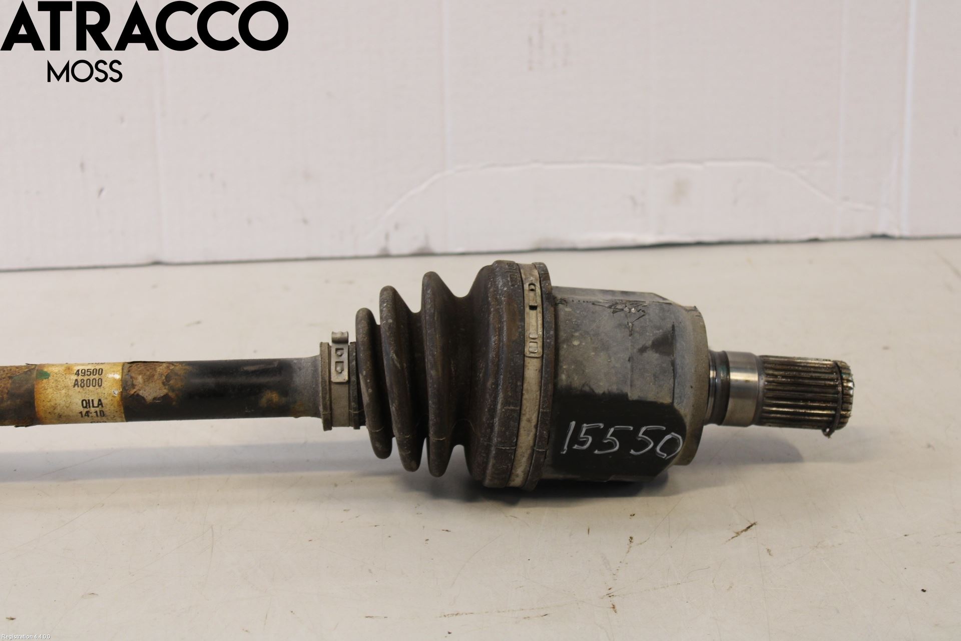 Kia OPTIMA 16-20 Drivaksel Foran Kompl Venstre