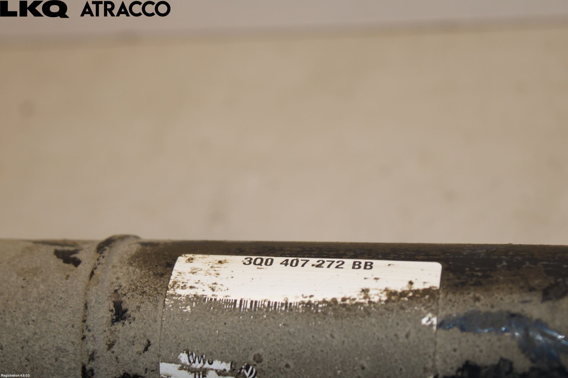 Volkswagen VW PASSAT 15-19 Drivaksel Foran Kompl Høyre