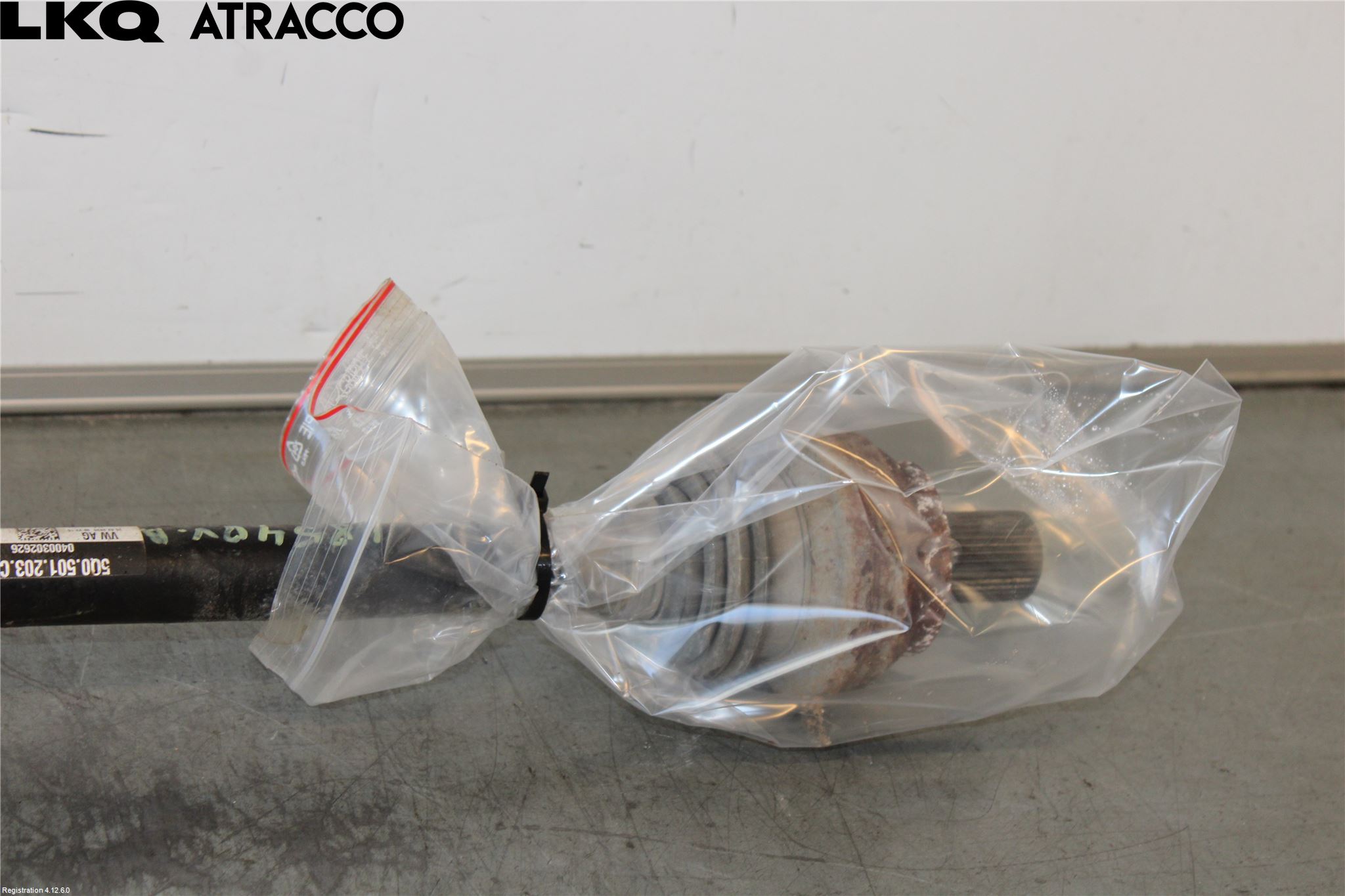 Skoda OCTAVIA (5E) 13-20 Drivaksel Bak Kompl Venstre