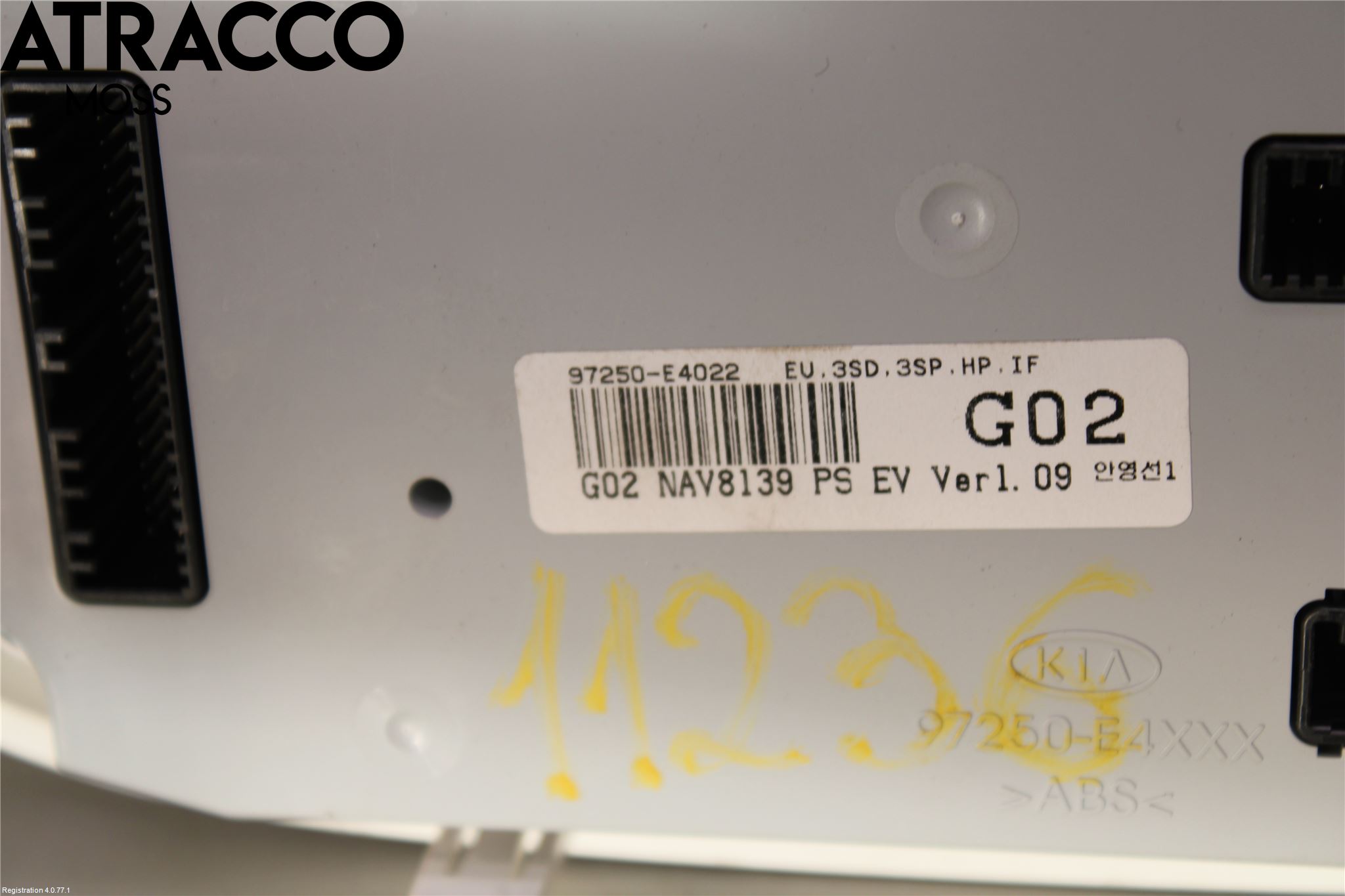 Kia SOUL 09- Varme Ac Betjening-Display